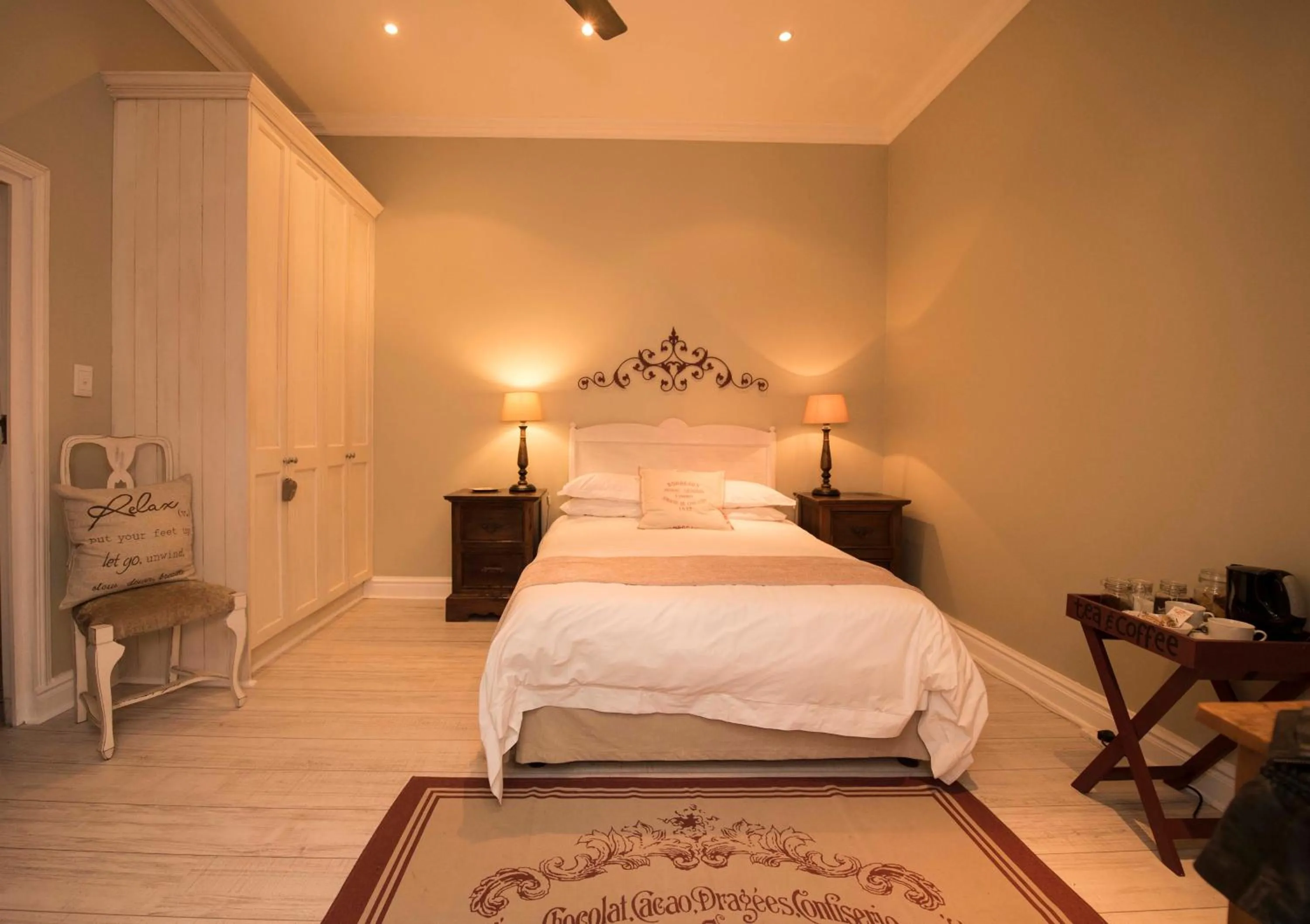 Bed in Lemon Tree B&B