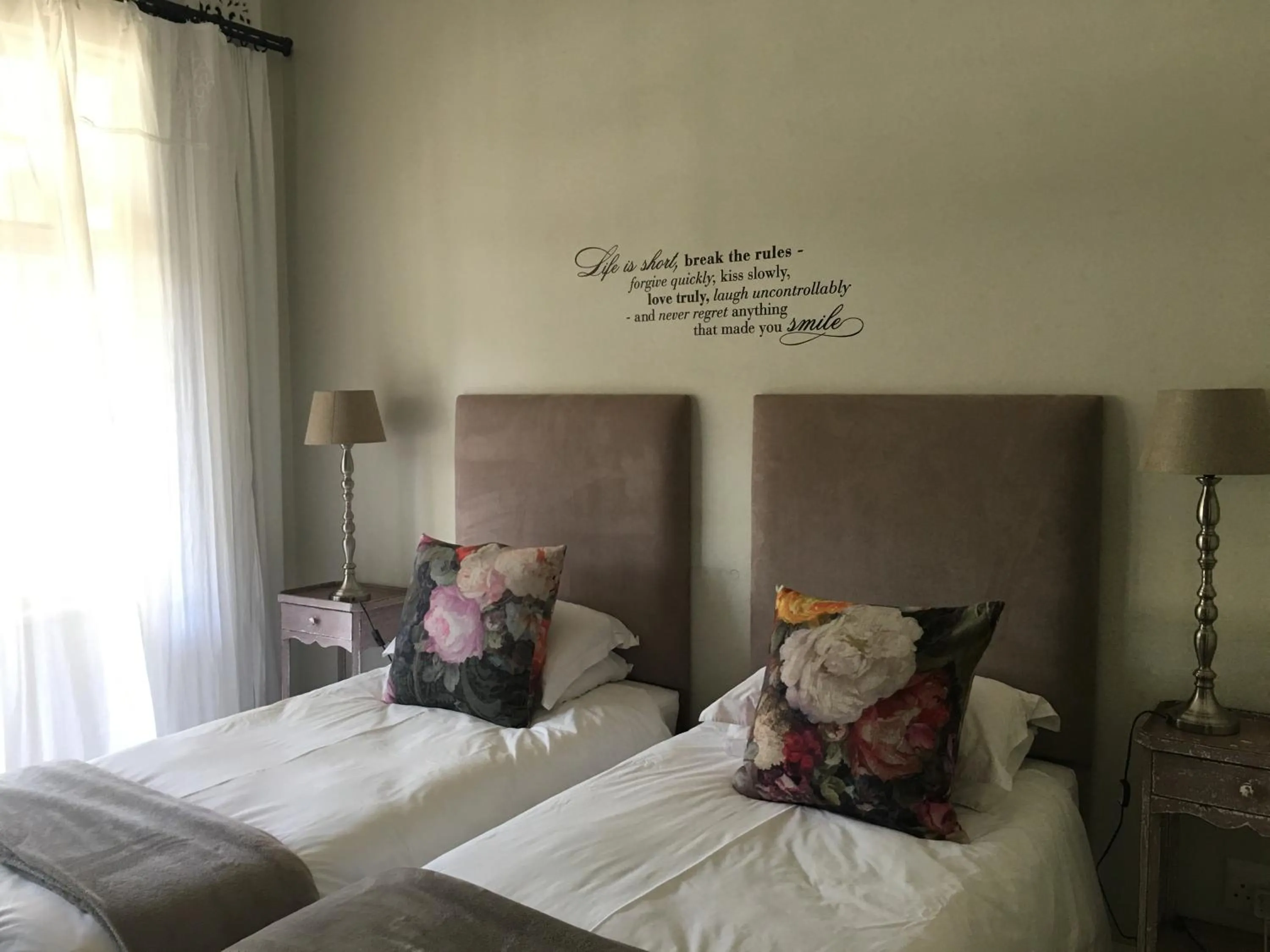 Bed in Lemon Tree B&B