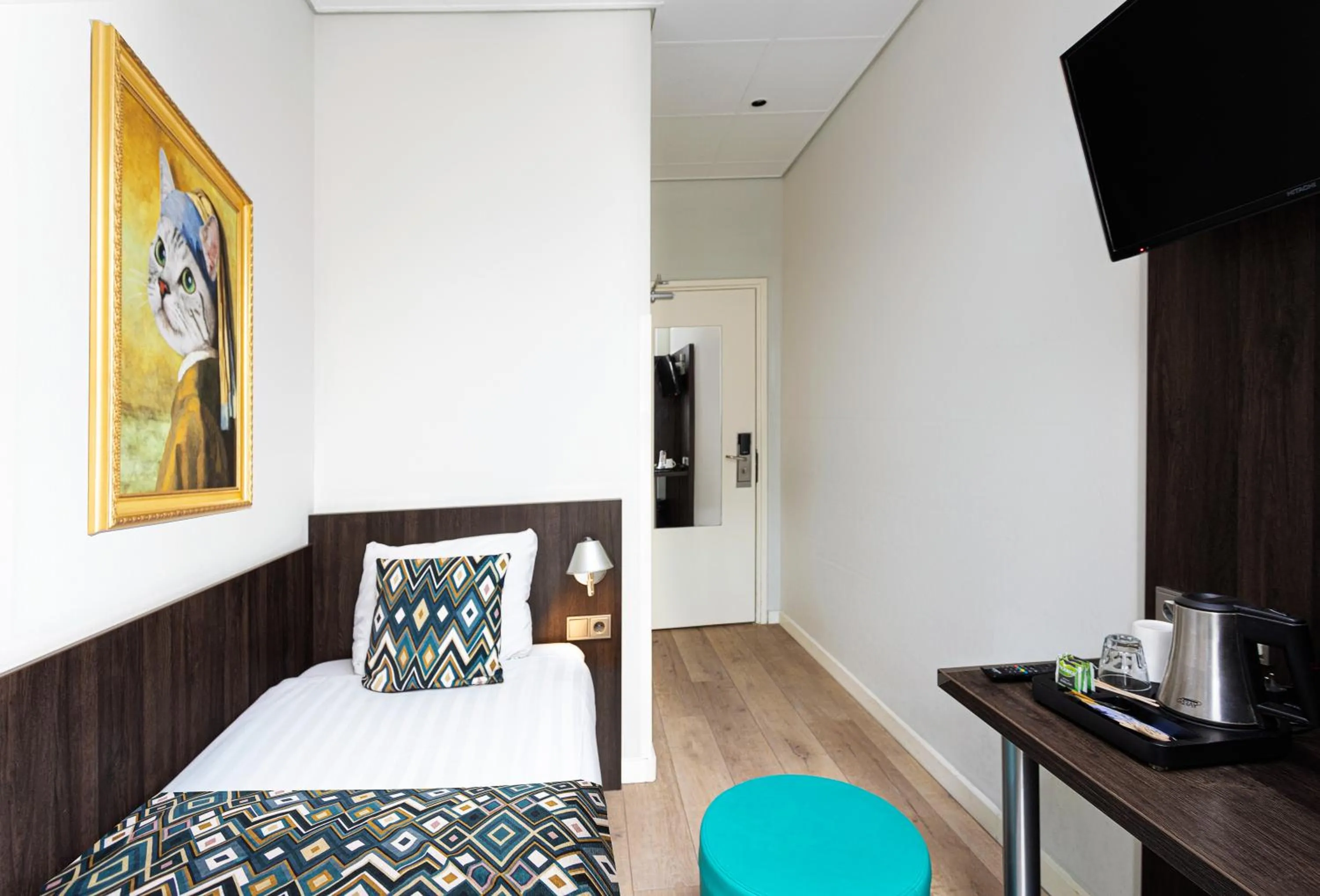 Bed in Hotel Damsquare