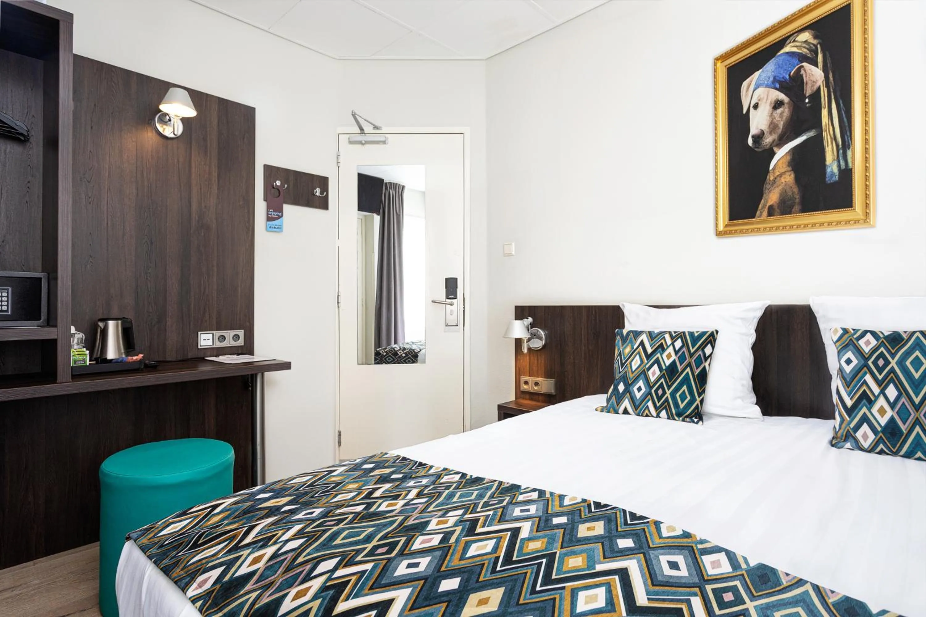 Bed in Hotel Damsquare