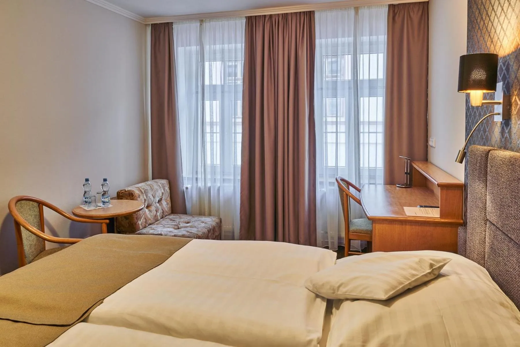 Bed in Hotel Adam Trutnov
