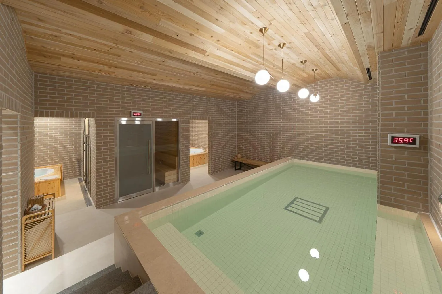 Sauna in Le collective Siheung Wavepark