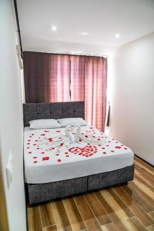 Bed in AYYA SUİT HOTEL