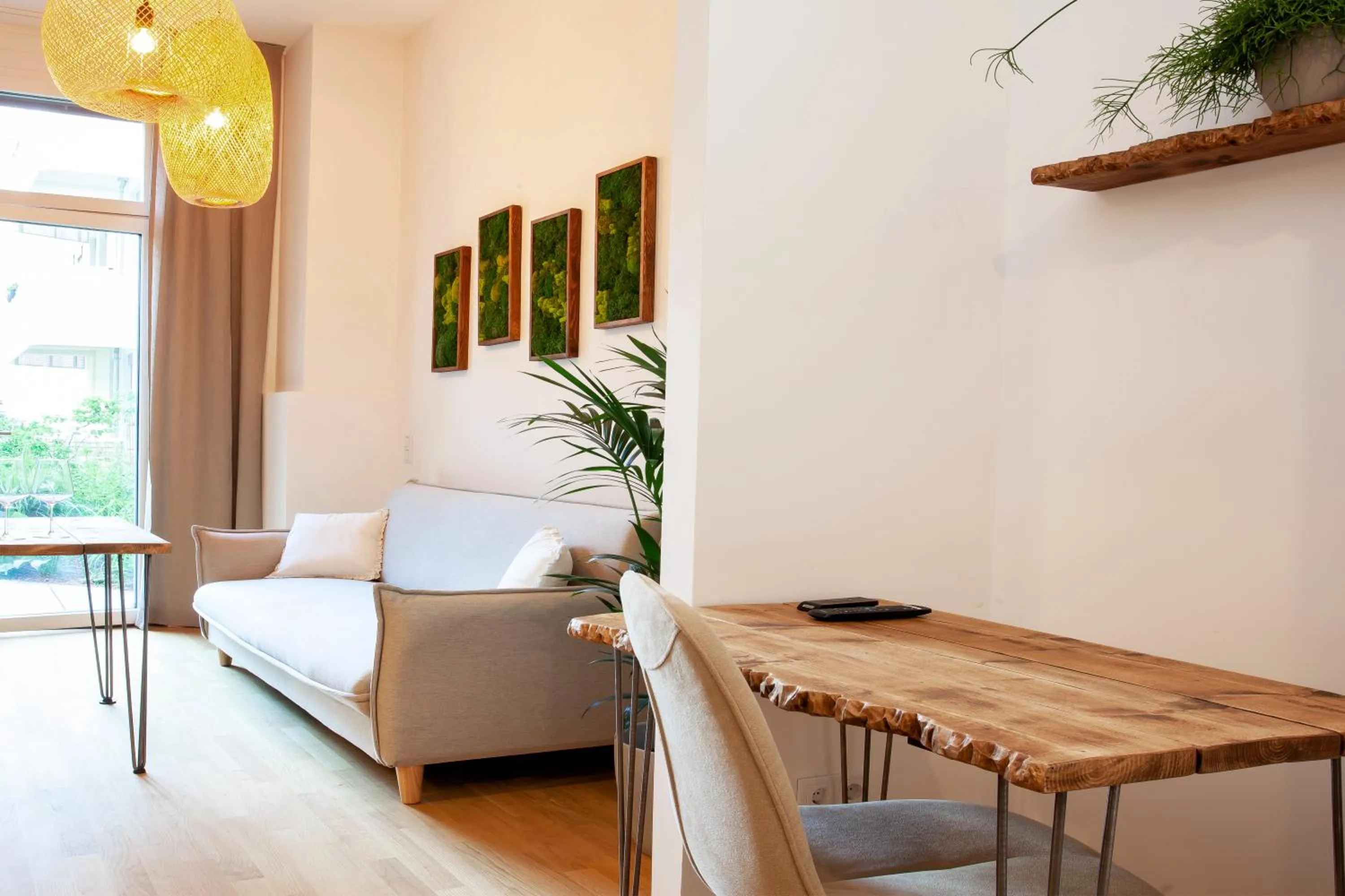 Seating area in FERDI Margareten