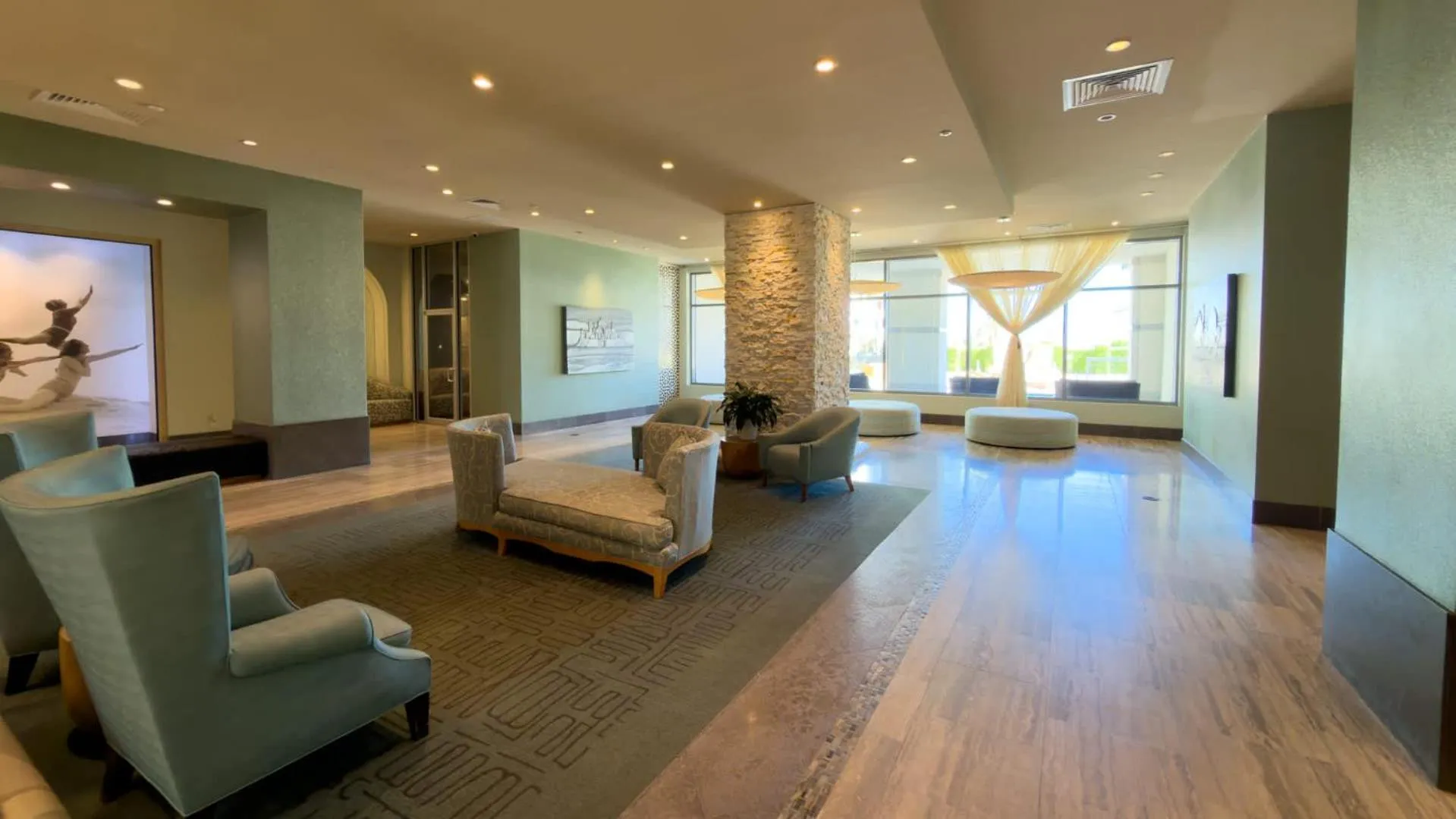 Living room in Sapphire 1706