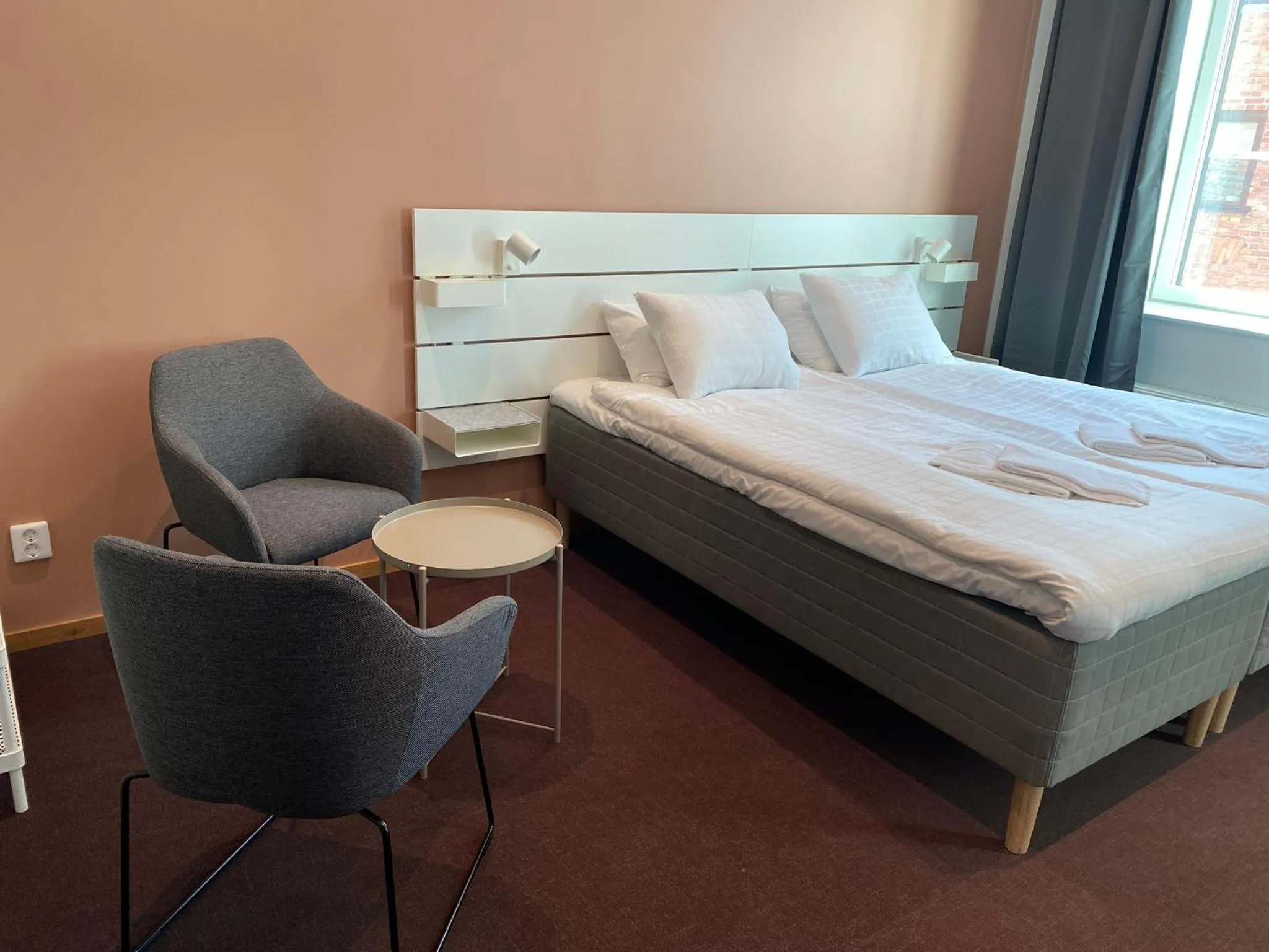 Bed in Ahlgrens Hotell Bed & Breakfast