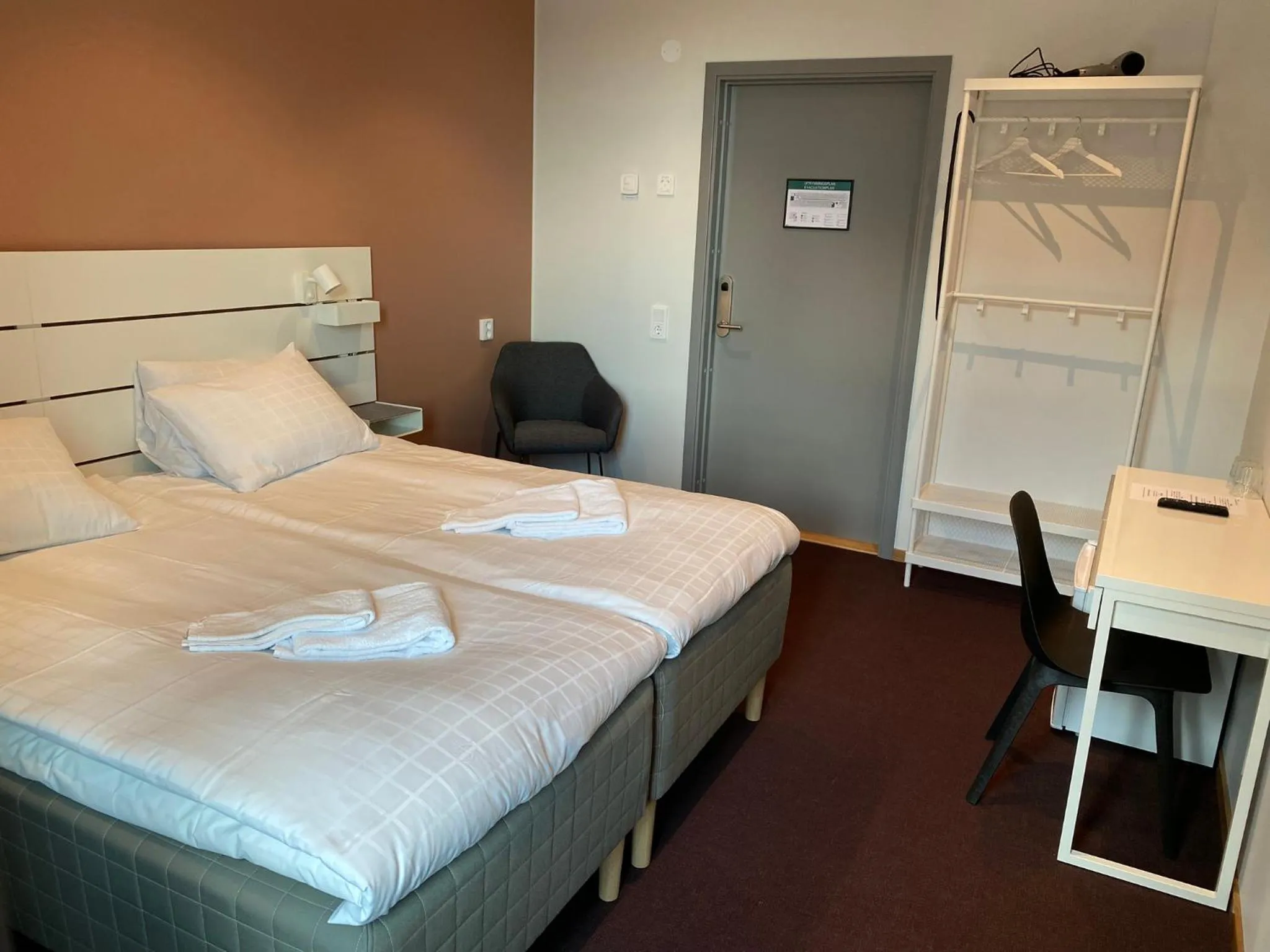 Bed in Ahlgrens Hotell Bed & Breakfast