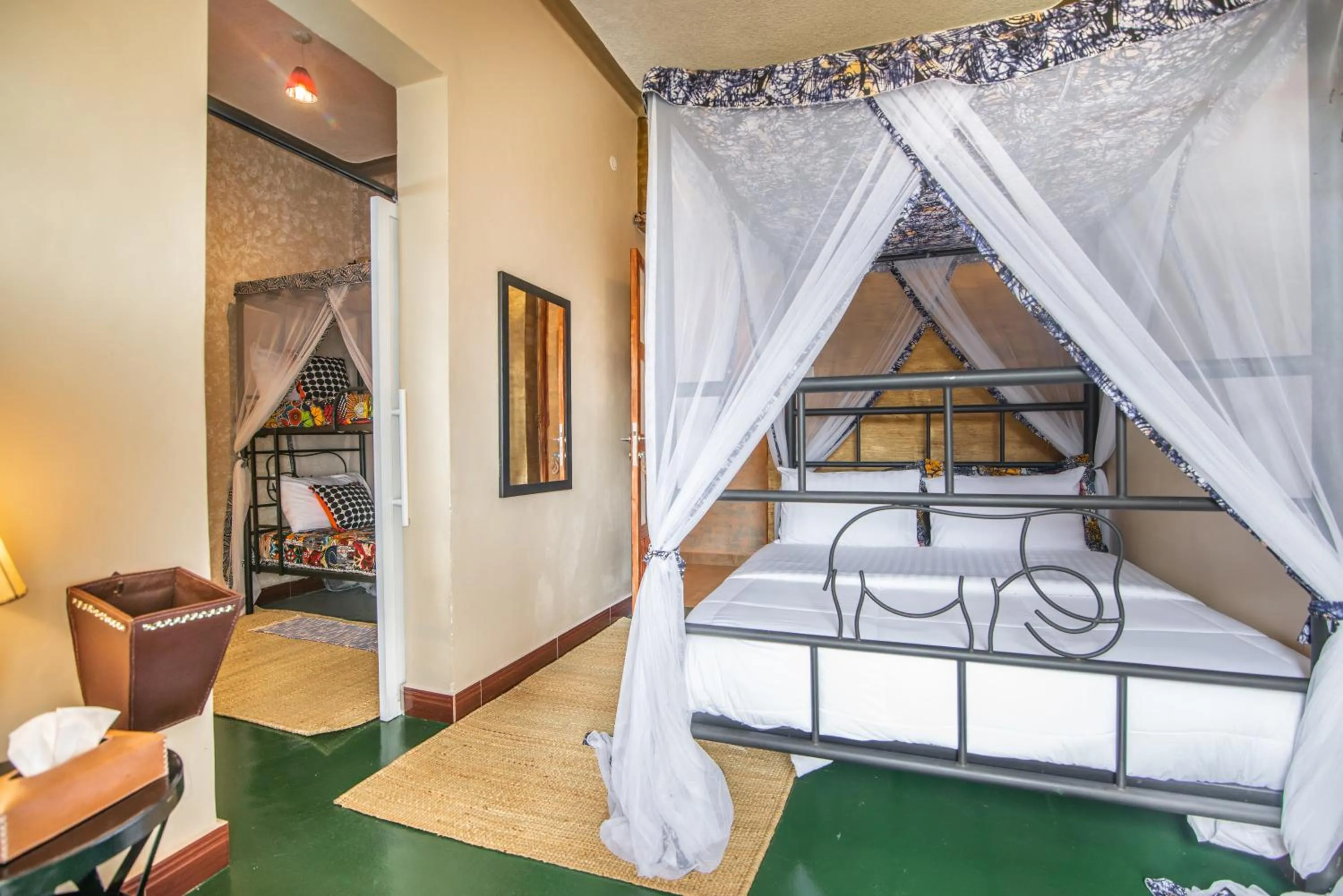 Bed in JET VILLAS ENTEBBE ( JVE )