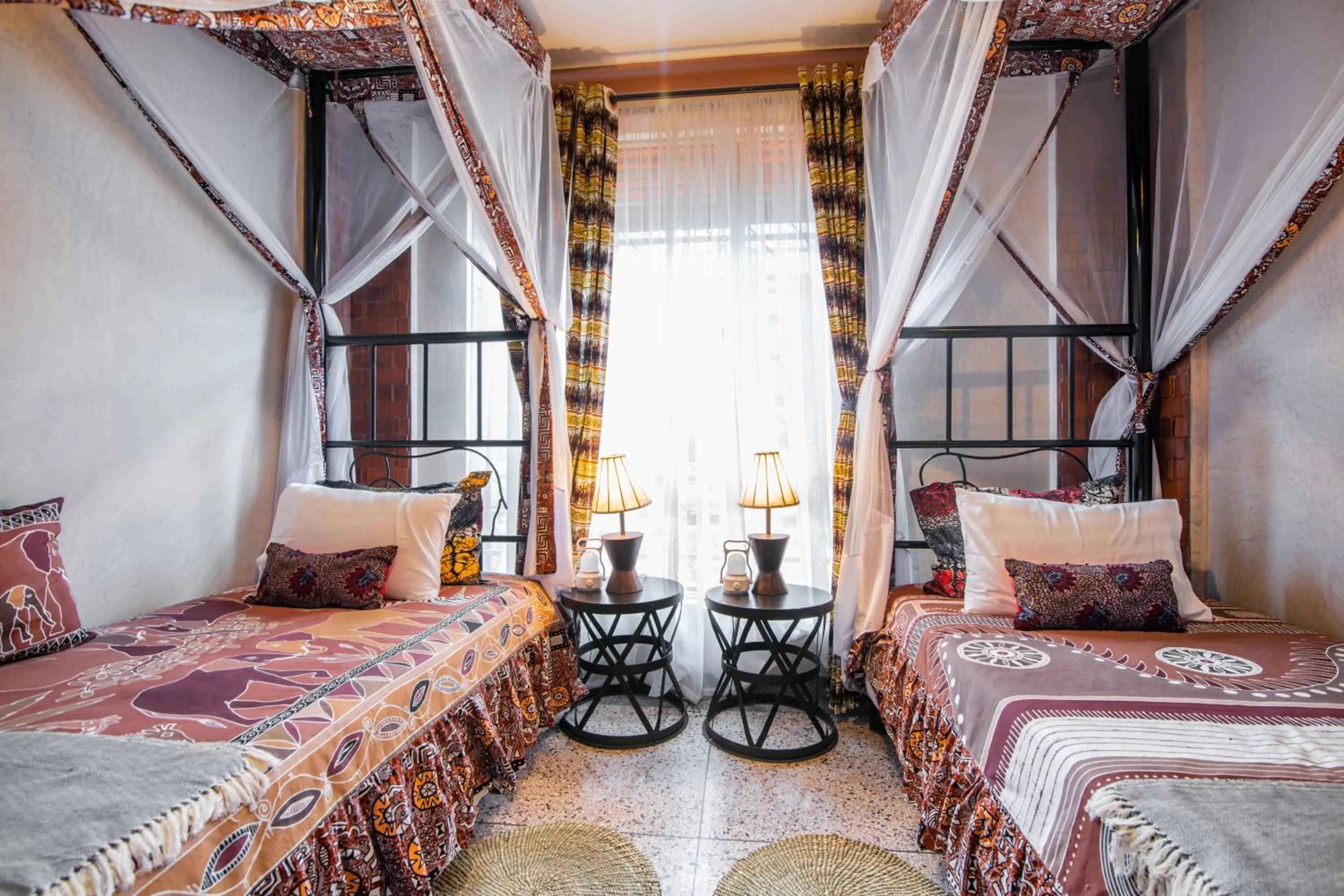 Bed in JET VILLAS ENTEBBE ( JVE )