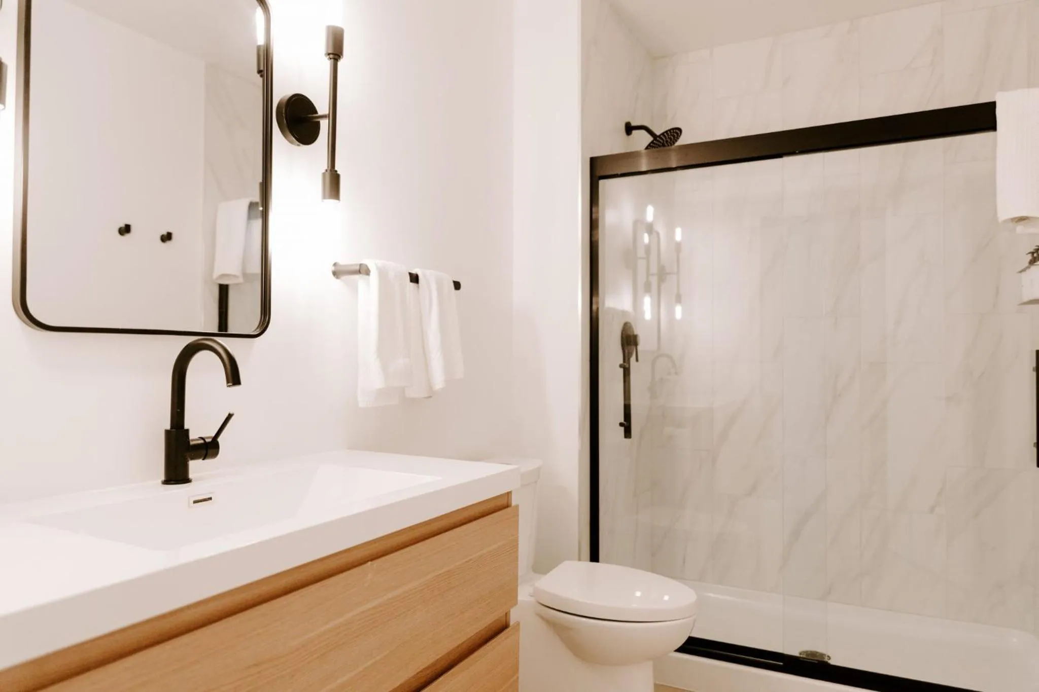 Shower in Nature Link Resorts