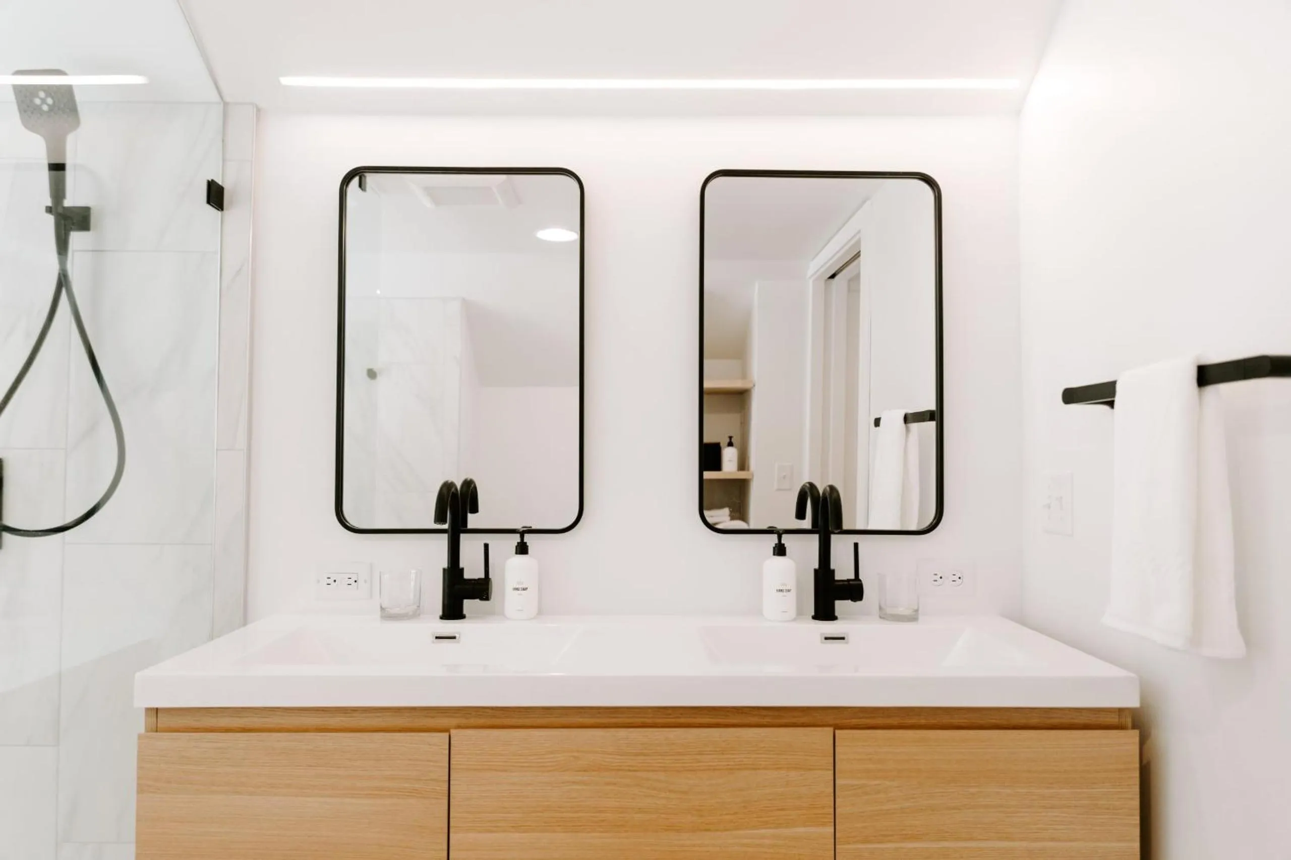 Shower in Nature Link Resorts