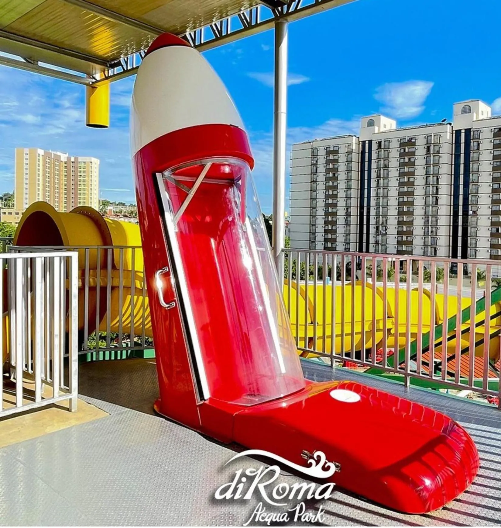 Aqua park in Spazzio Diroma Hospedagem com acesso gratuito no Acqua Park