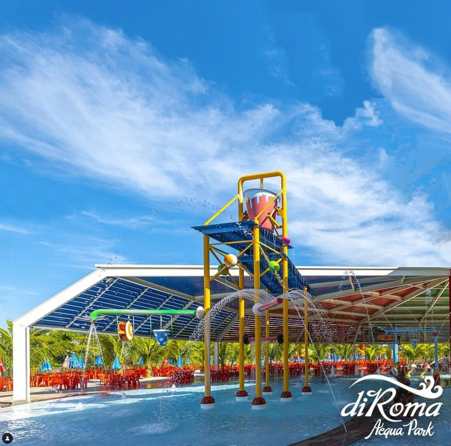 Aqua park in Spazzio Diroma Hospedagem com acesso gratuito no Acqua Park