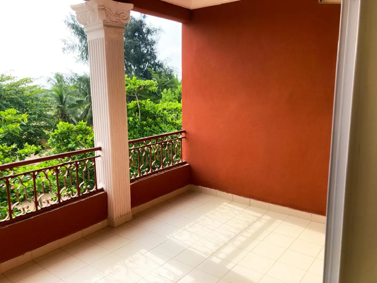 Balcony/Terrace in Hotel Bel Azur Grand-Popo