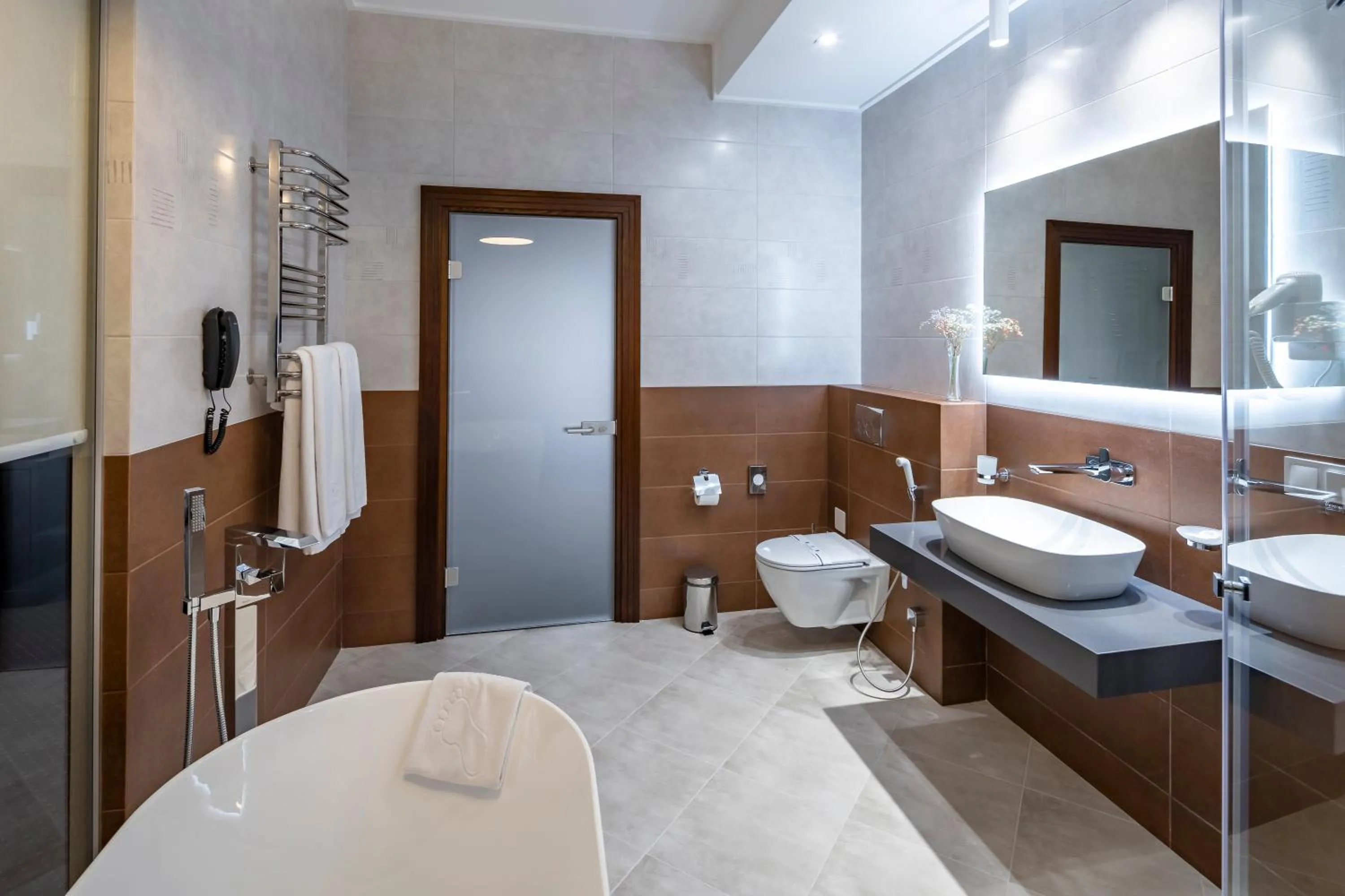 Toilet in Taurus Hotel & SPA