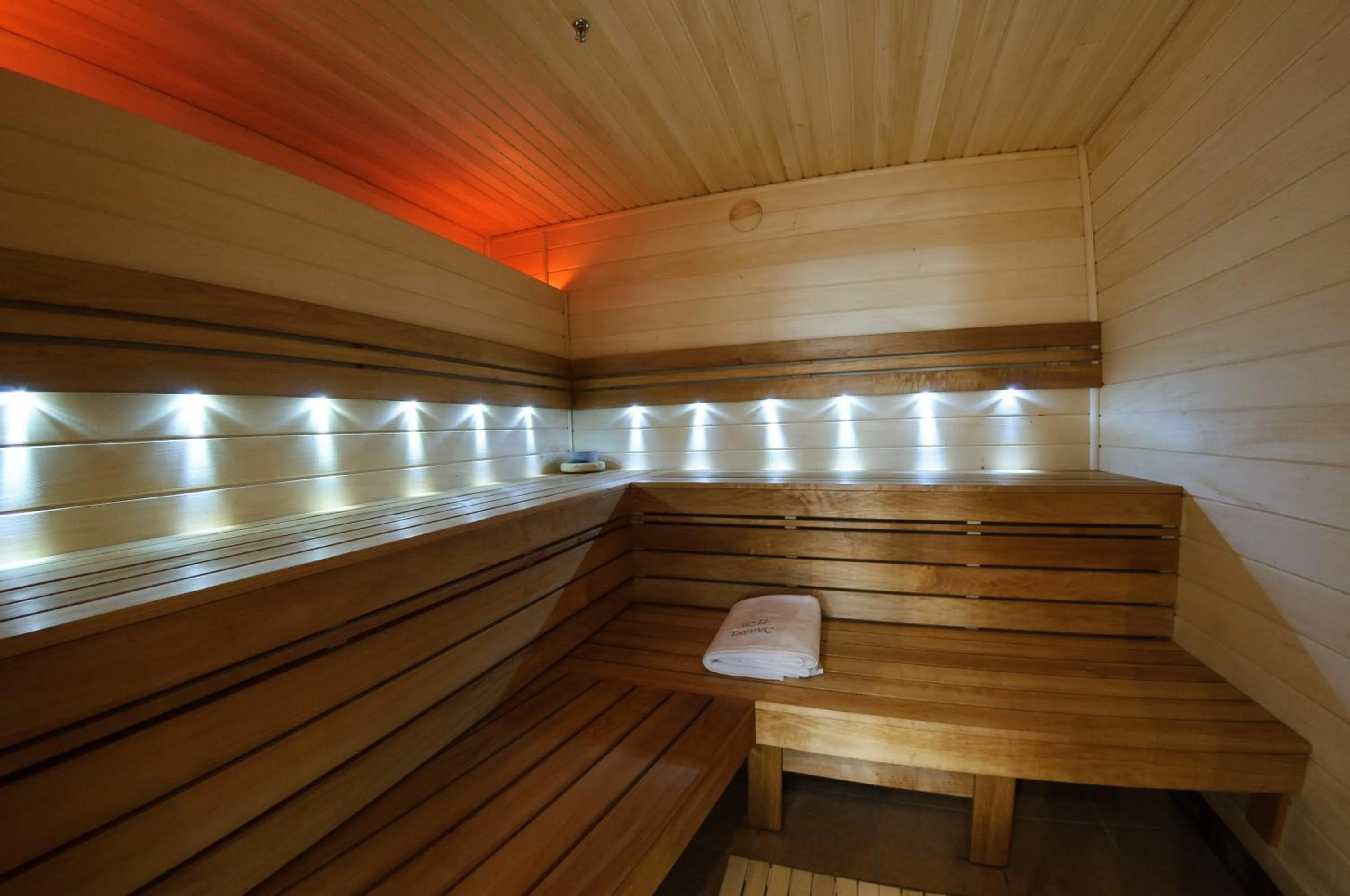 Sauna in Taurus Hotel & SPA