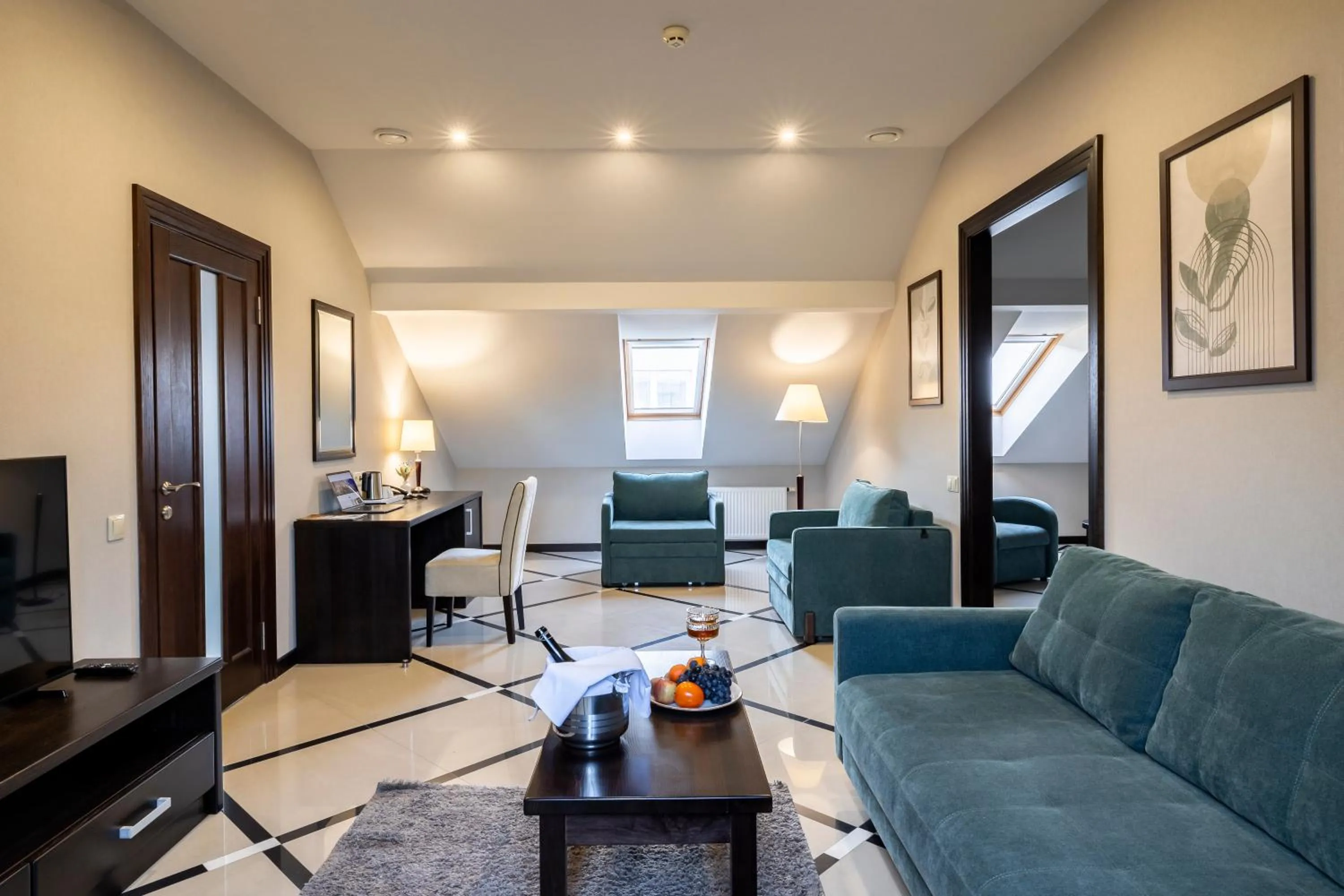 Living room in Taurus Hotel & SPA