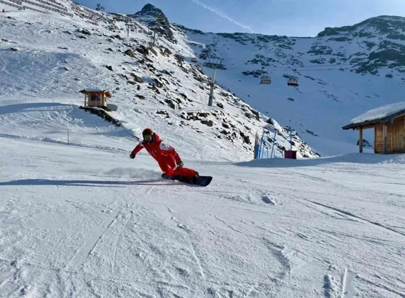 Winter in Hotel Restaurant Rosmarie