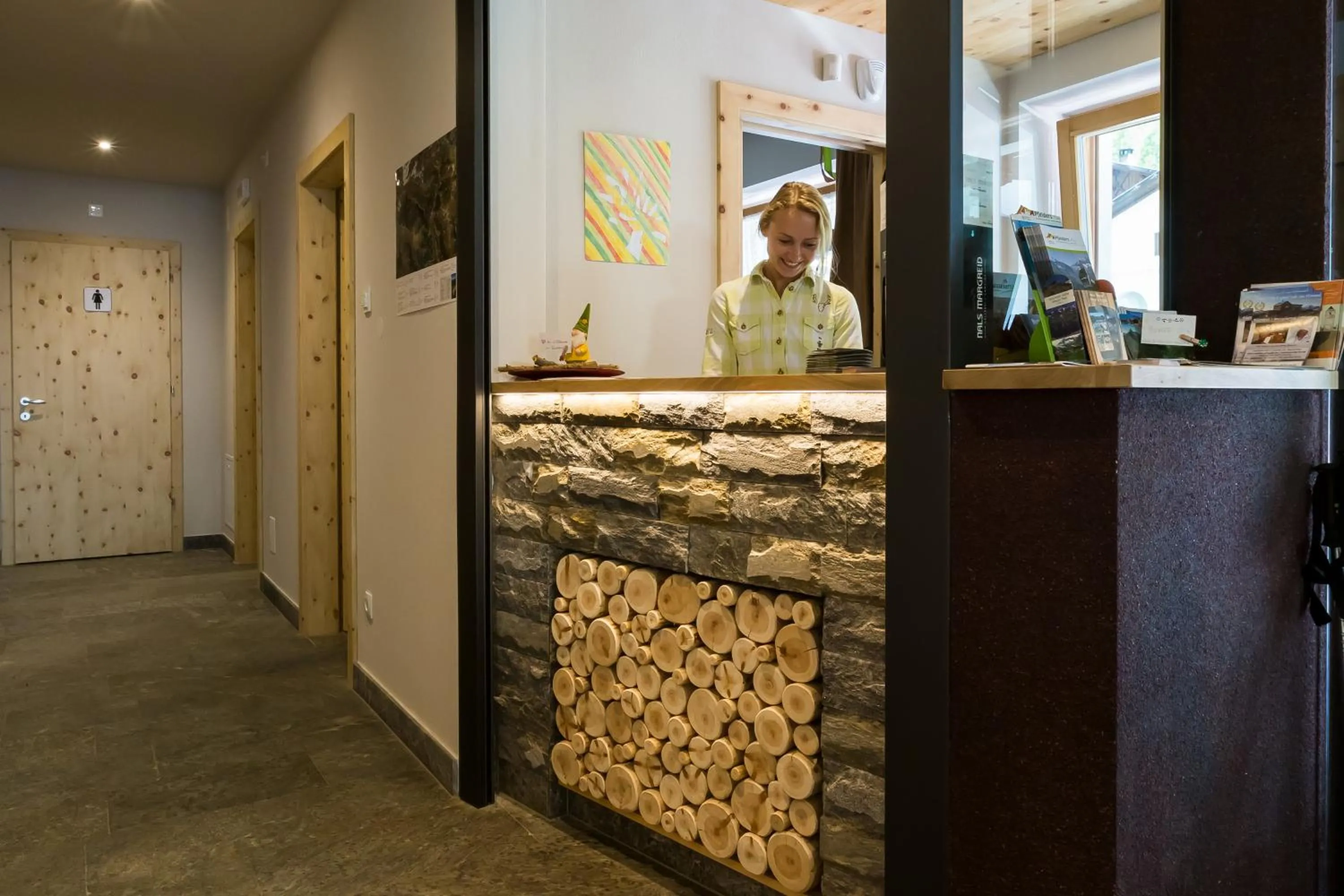 Lobby or reception in Hotel Restaurant Rosmarie