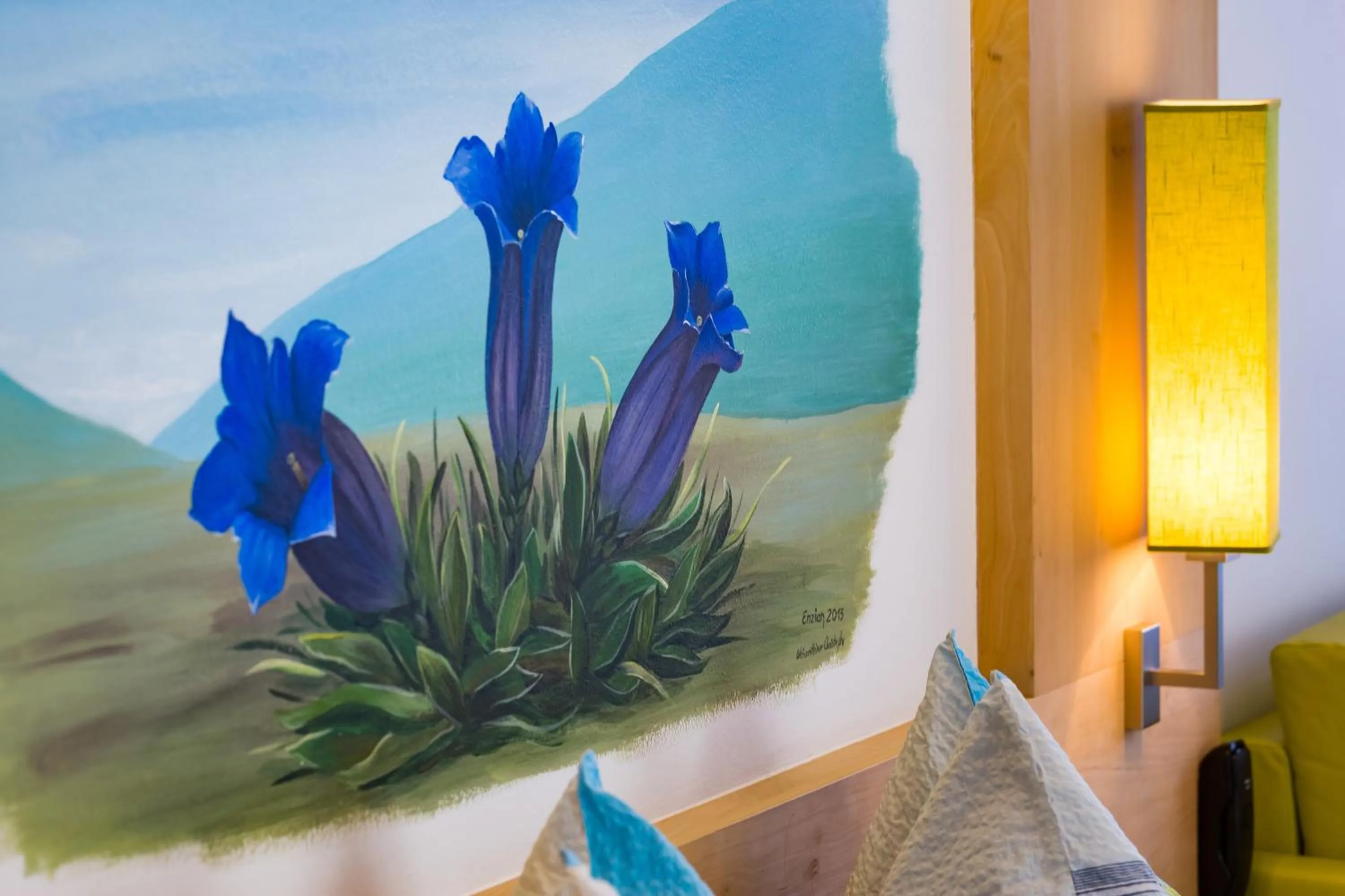 Decorative detail in Hotel Restaurant Rosmarie