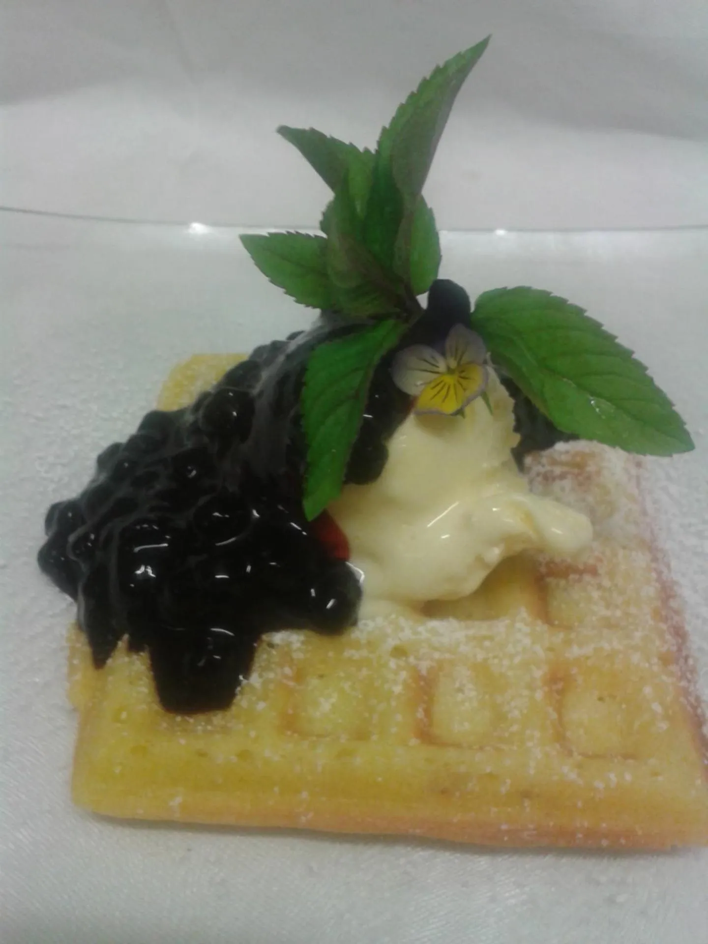 Food close-up in Hotel Restaurant Rosmarie