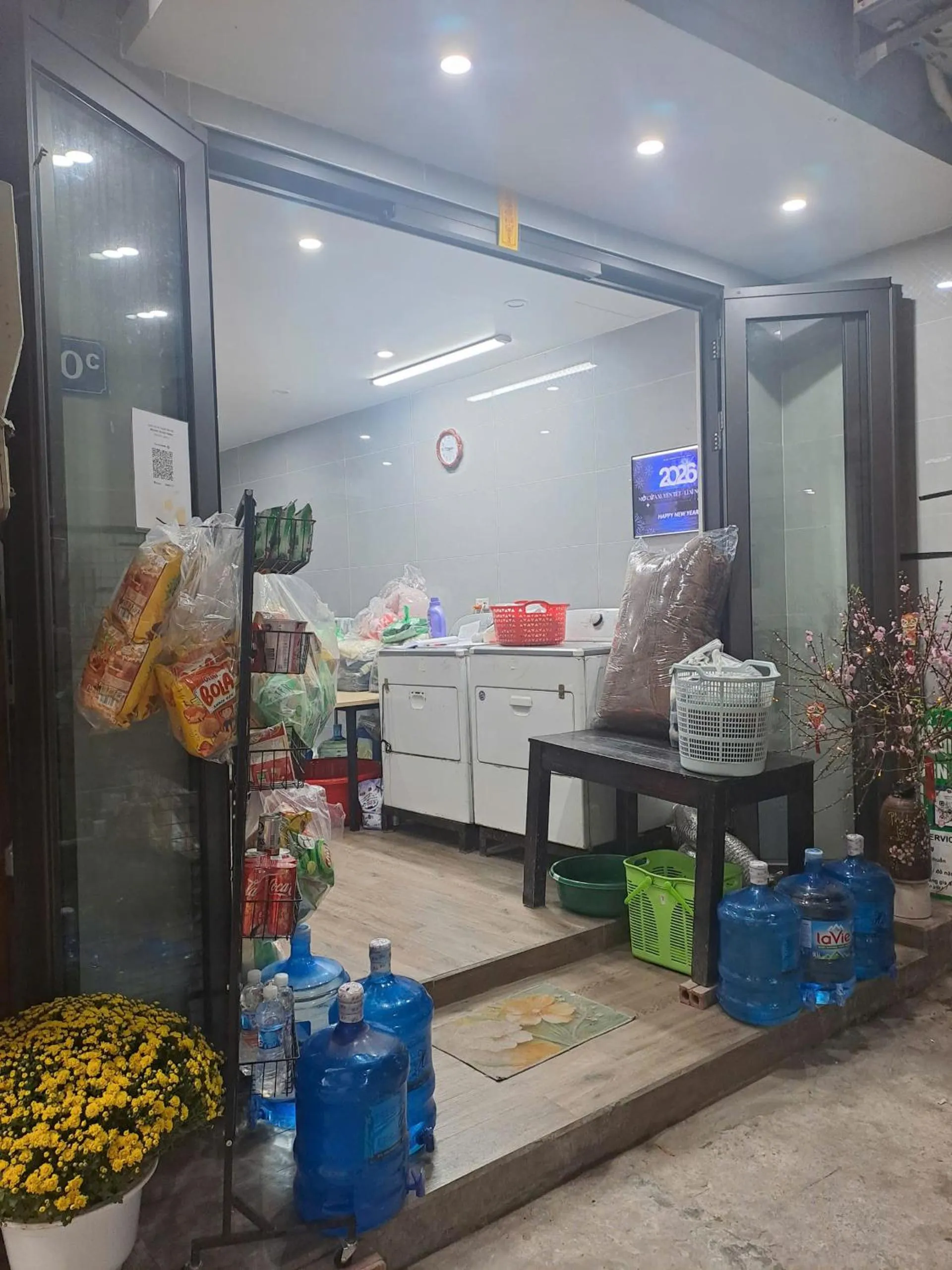 Facade/entrance in Blue Homestay Cau Giay