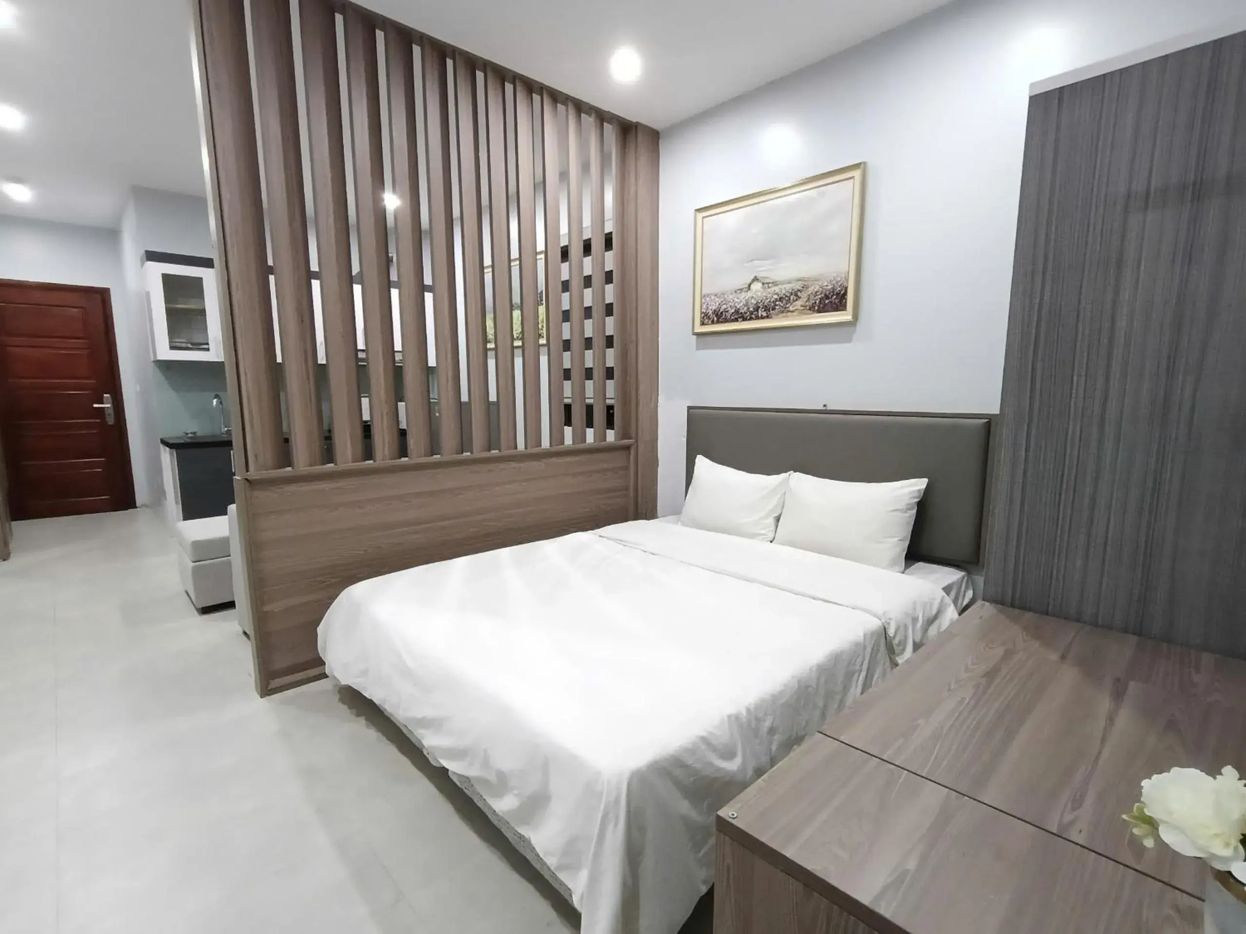 King Studio with Sofa Bed in Blue Home Homestay Ha Noi King Studio with Sofa Bed in Blue Home Homestay Ha Noi