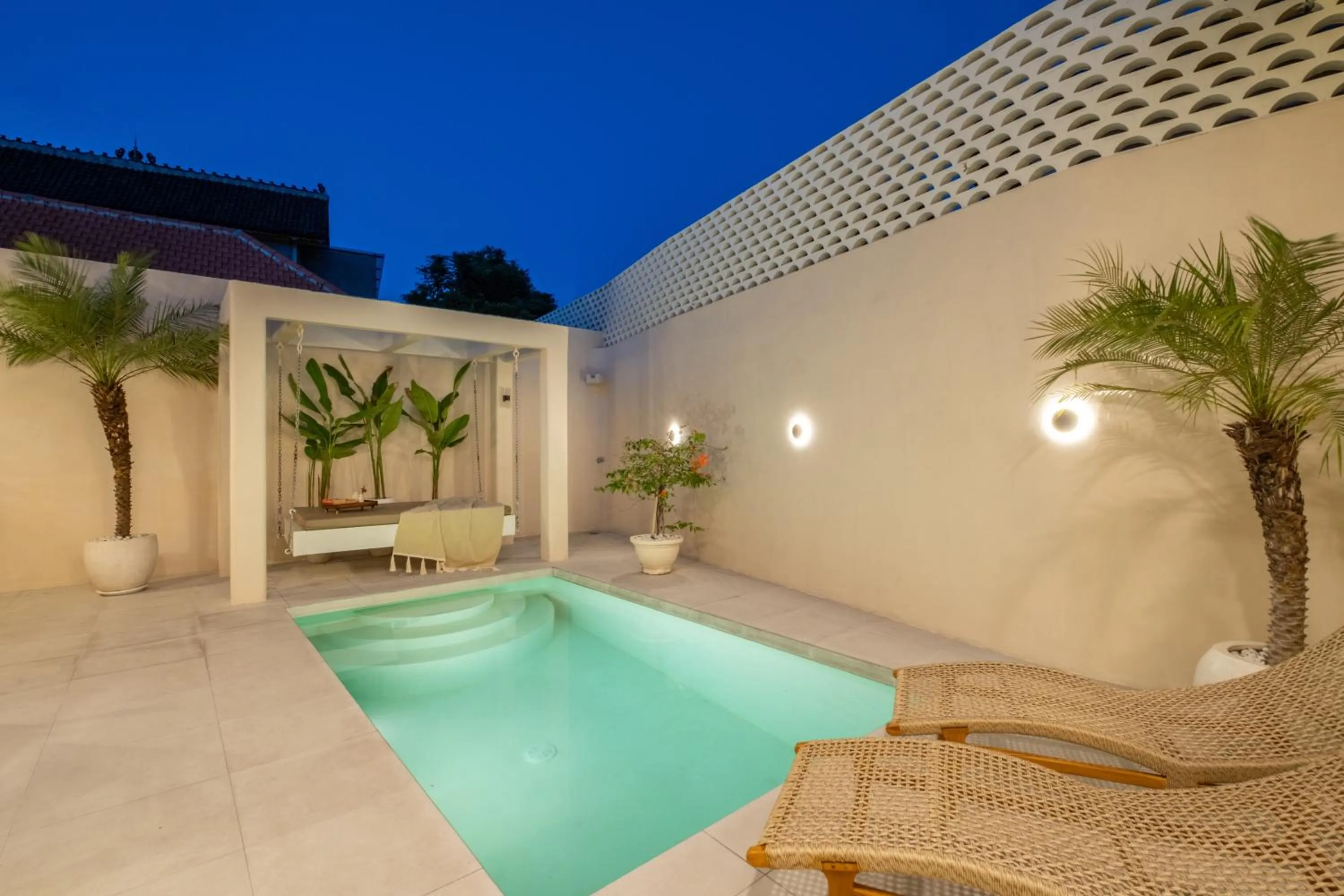 Night in Villa Affinity Canggu by Azure Great Location