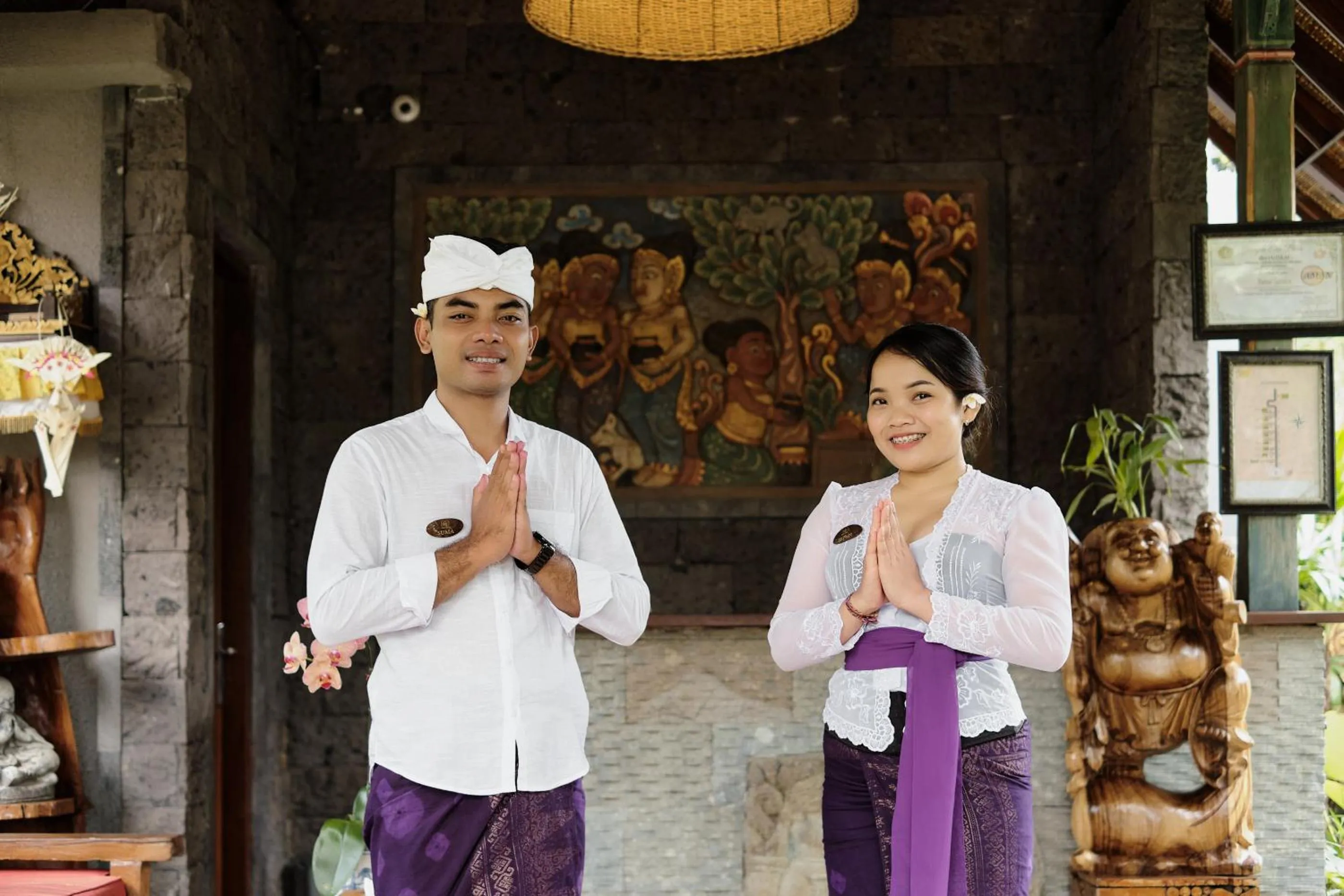 Staff in Teja Lokha Ubud Villa