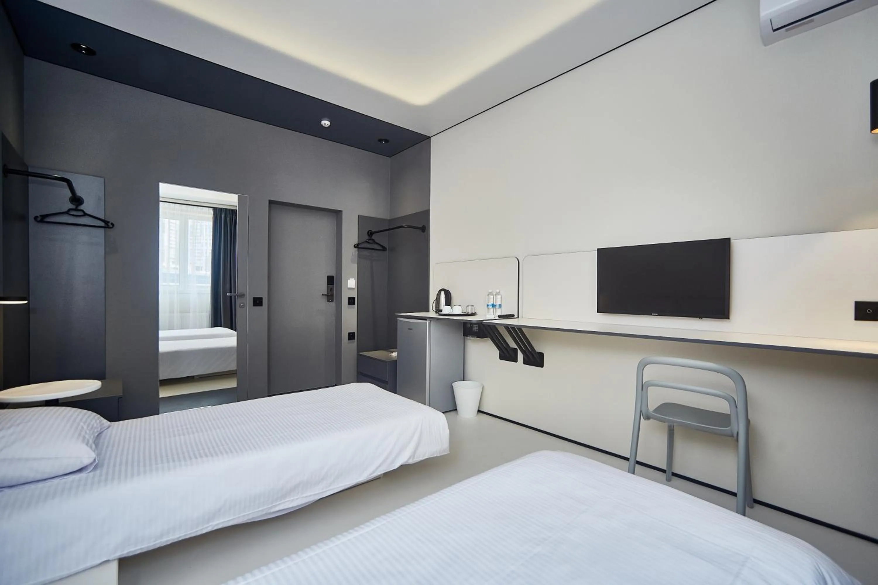 Bed in Ultramarinn Hotel