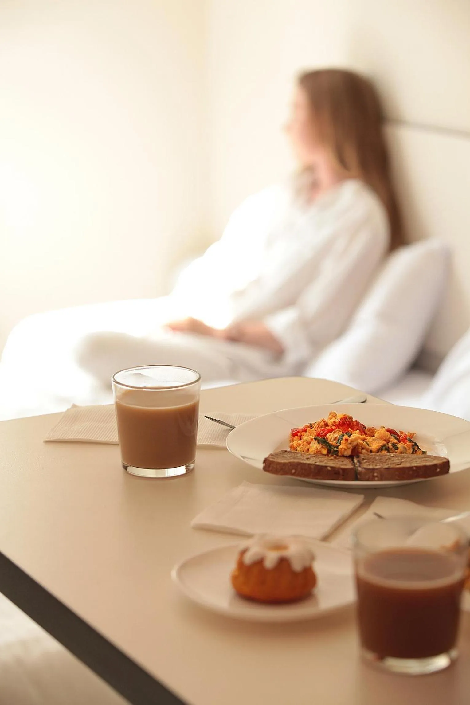 People, Bed in Ultramarinn Hotel