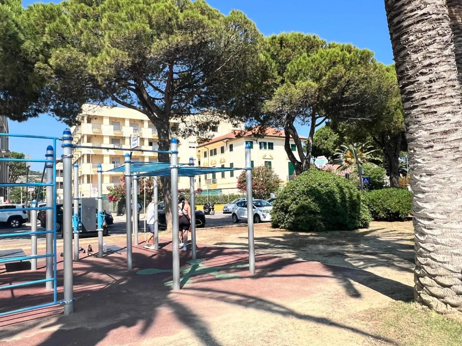 Fitness centre/facilities in Hotel Quattro Palme