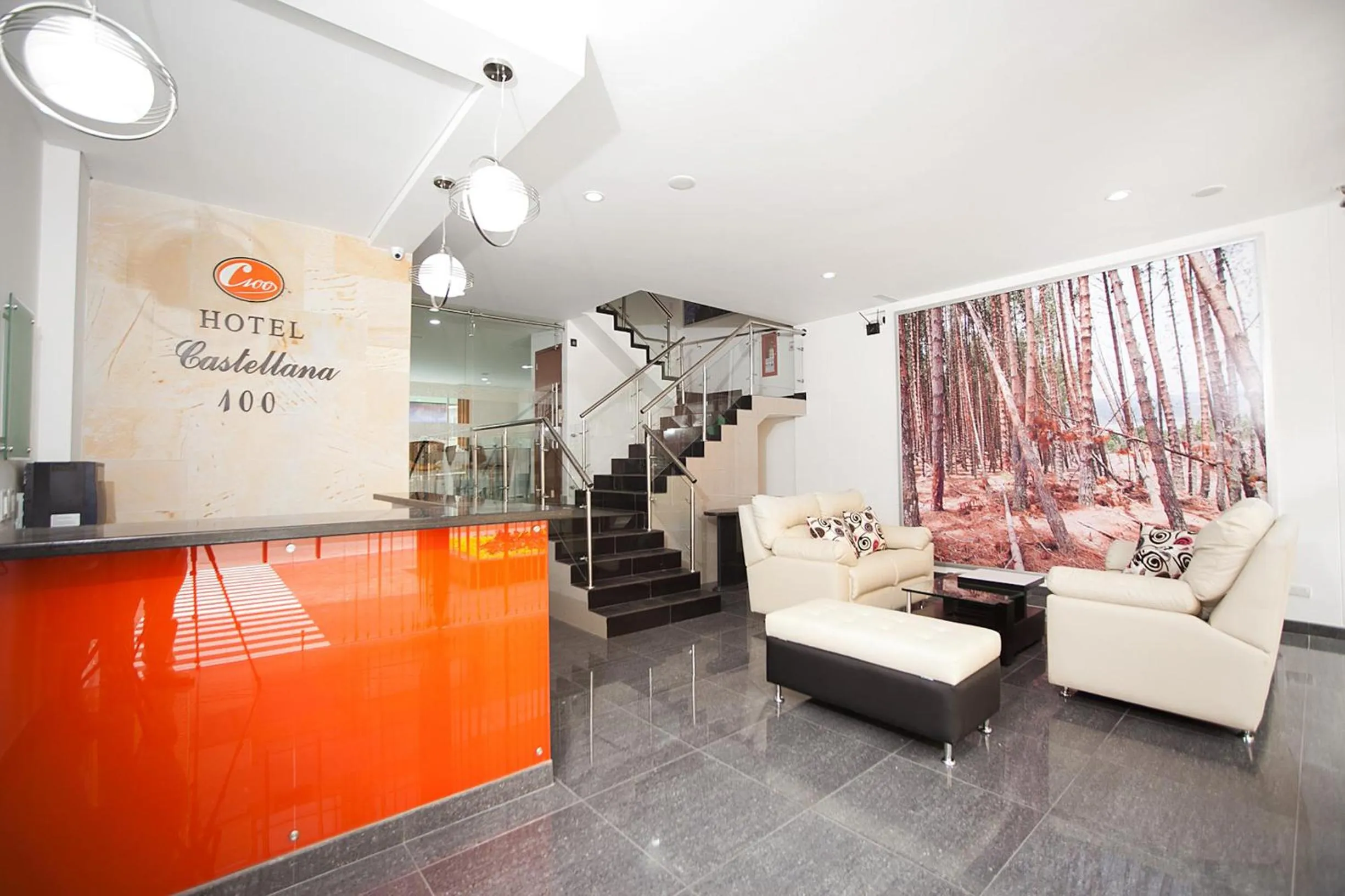 Living room in Hotel Castellana 100 Bogota By Hoteles Confort 80