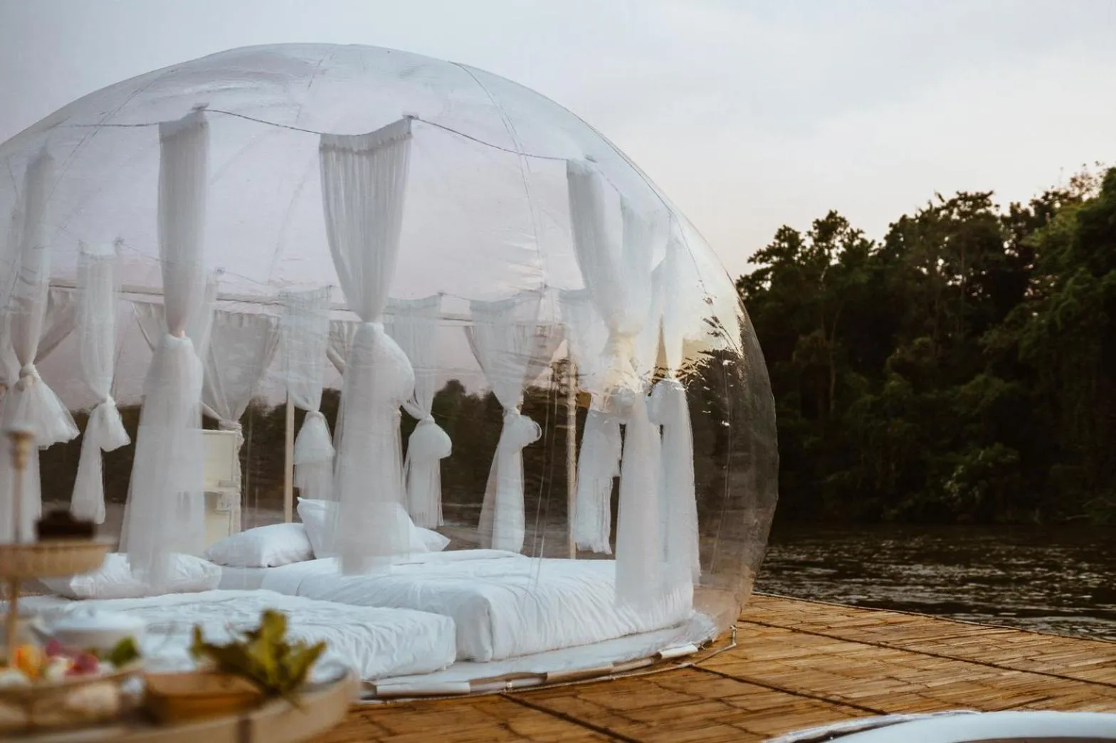 The Three Bubble Houses