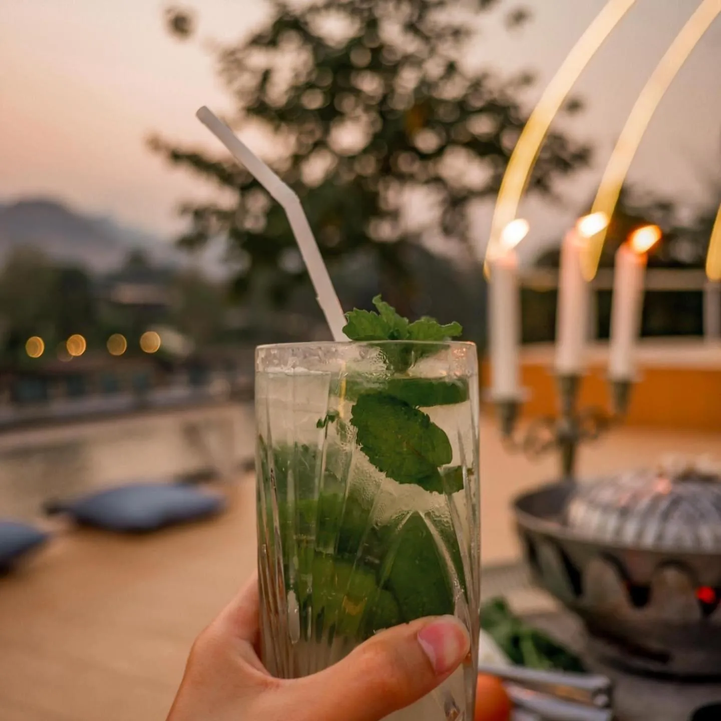 Natural landscape in The Three Bubble Houses