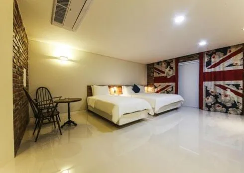 Bedroom, Bed in Ulsan Samsan Pandora Hotel