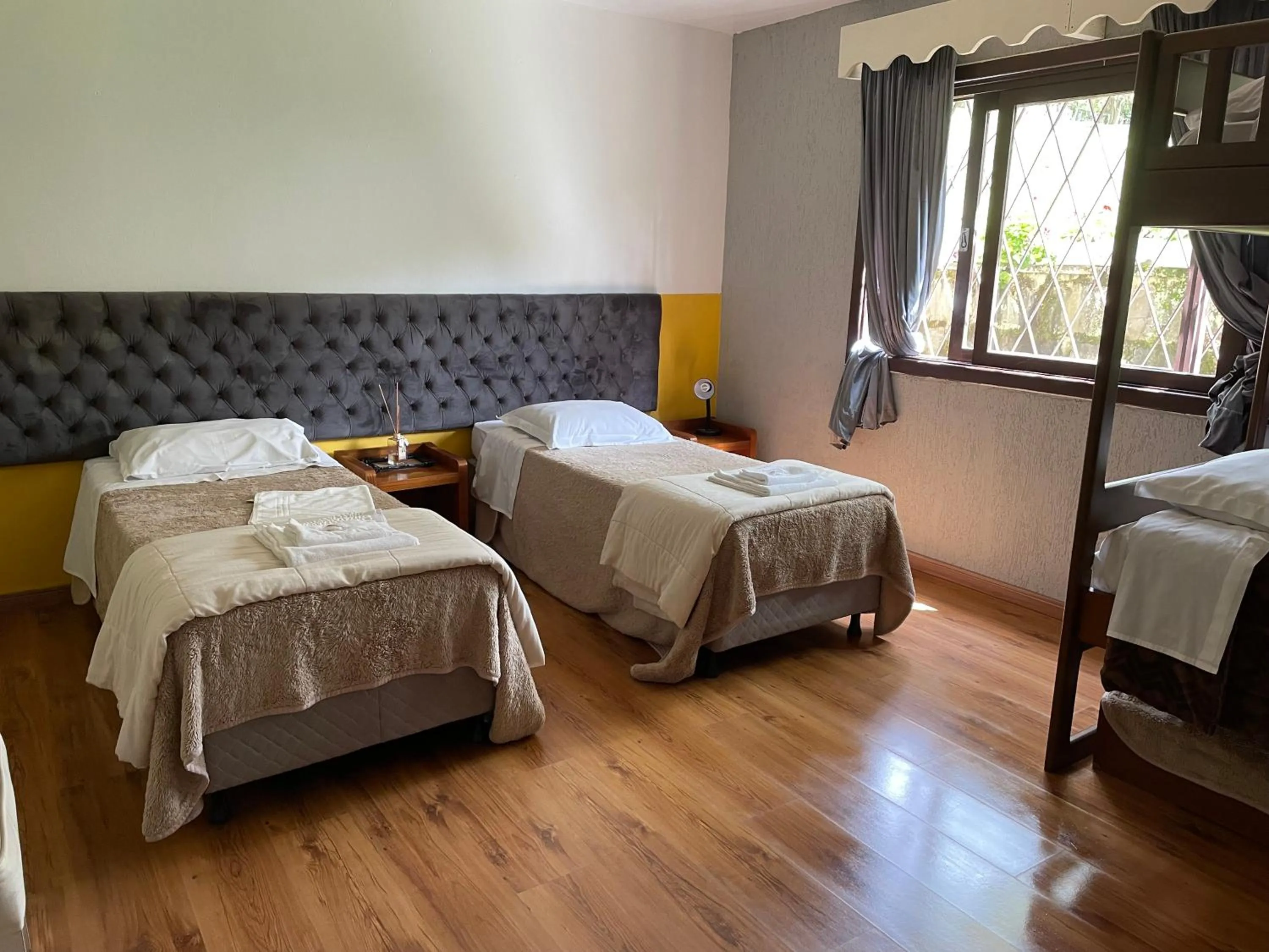 Bedroom, Bed in Pousada Vista do Lago - HOSTEL