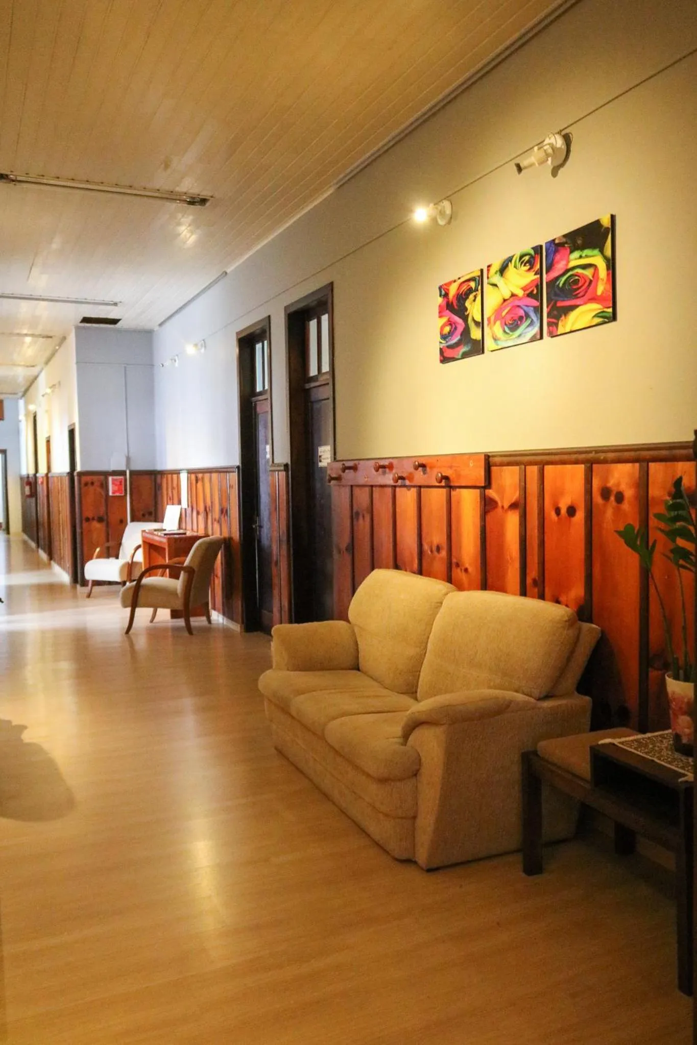 Living room in Pousada Vista do Lago - HOSTEL