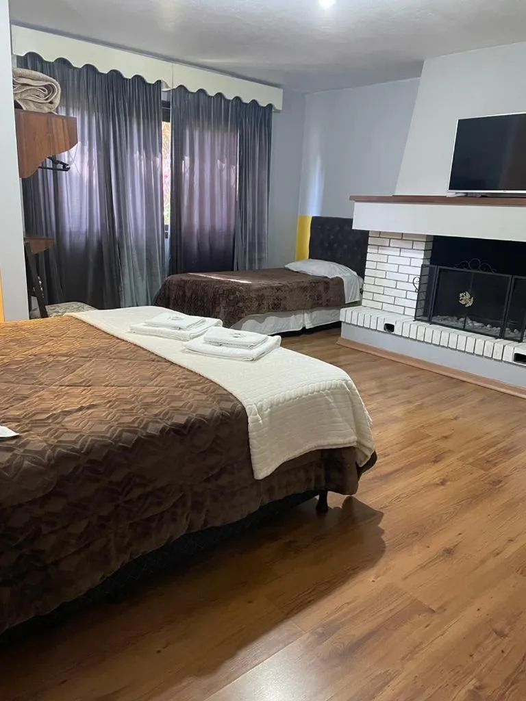 Bedroom, Bed in Pousada Vista do Lago - HOSTEL