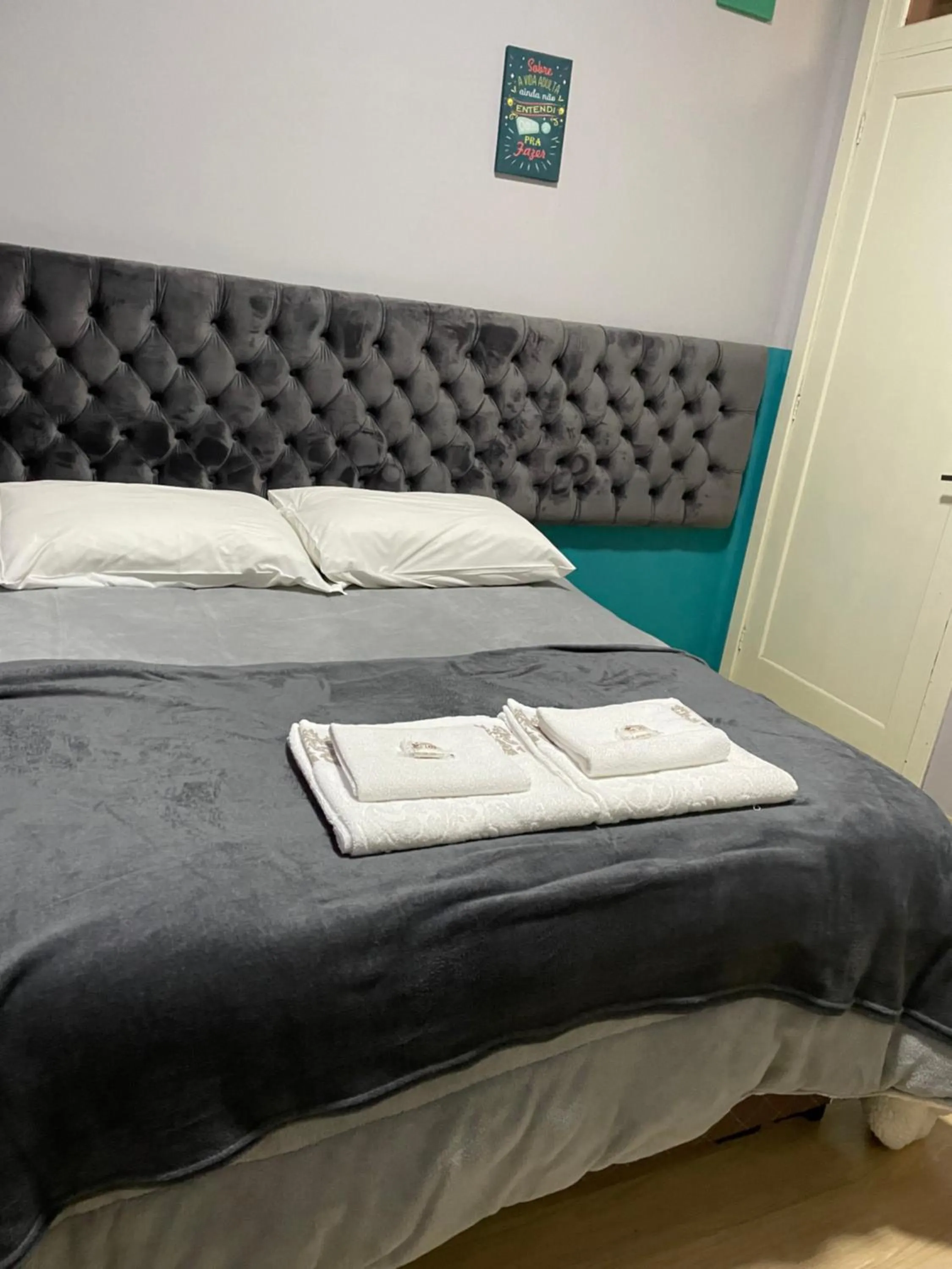 Bedroom, Bed in Pousada Vista do Lago - HOSTEL