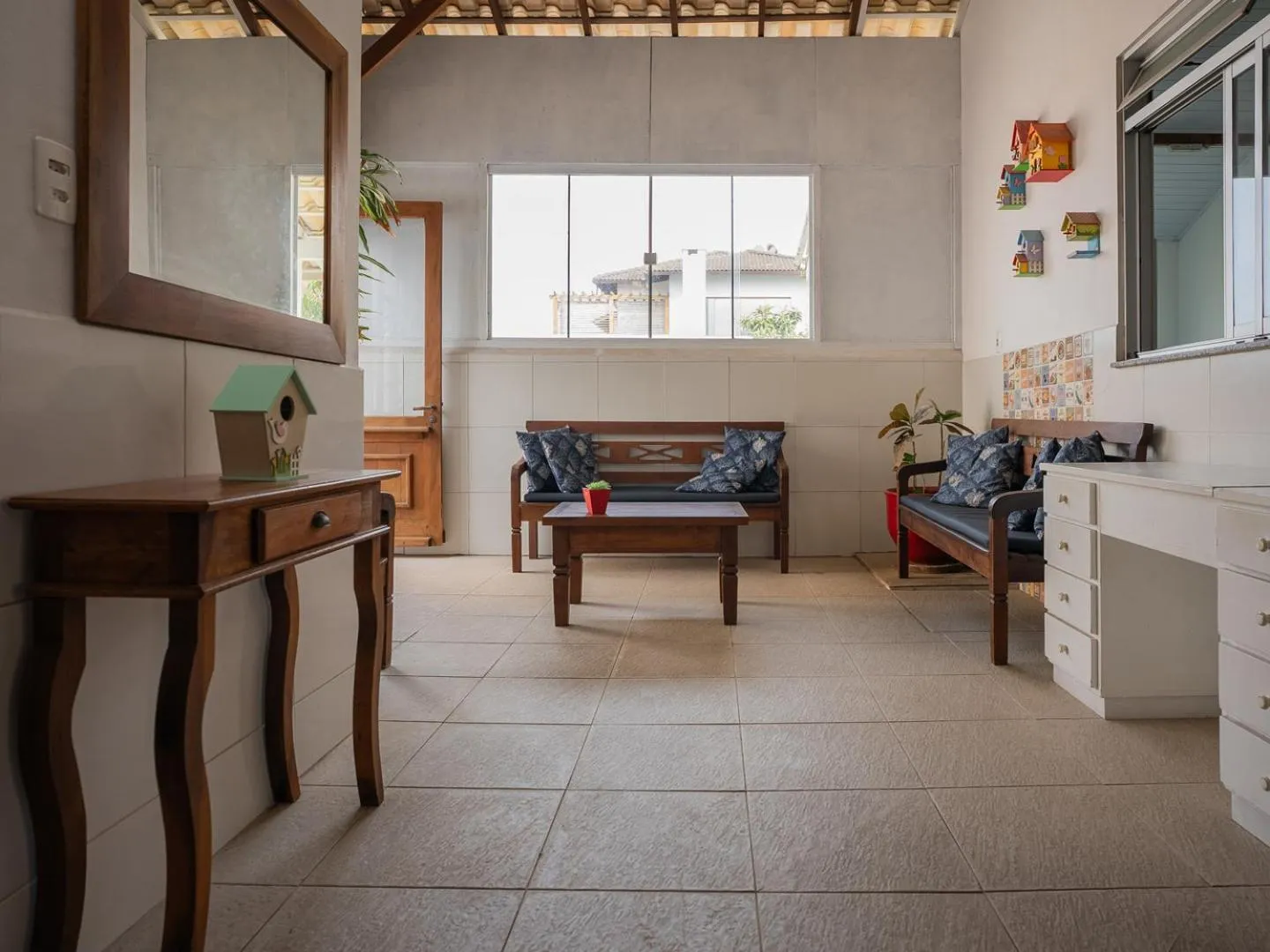 Seating area in Pousada Kindermann - Jurerê