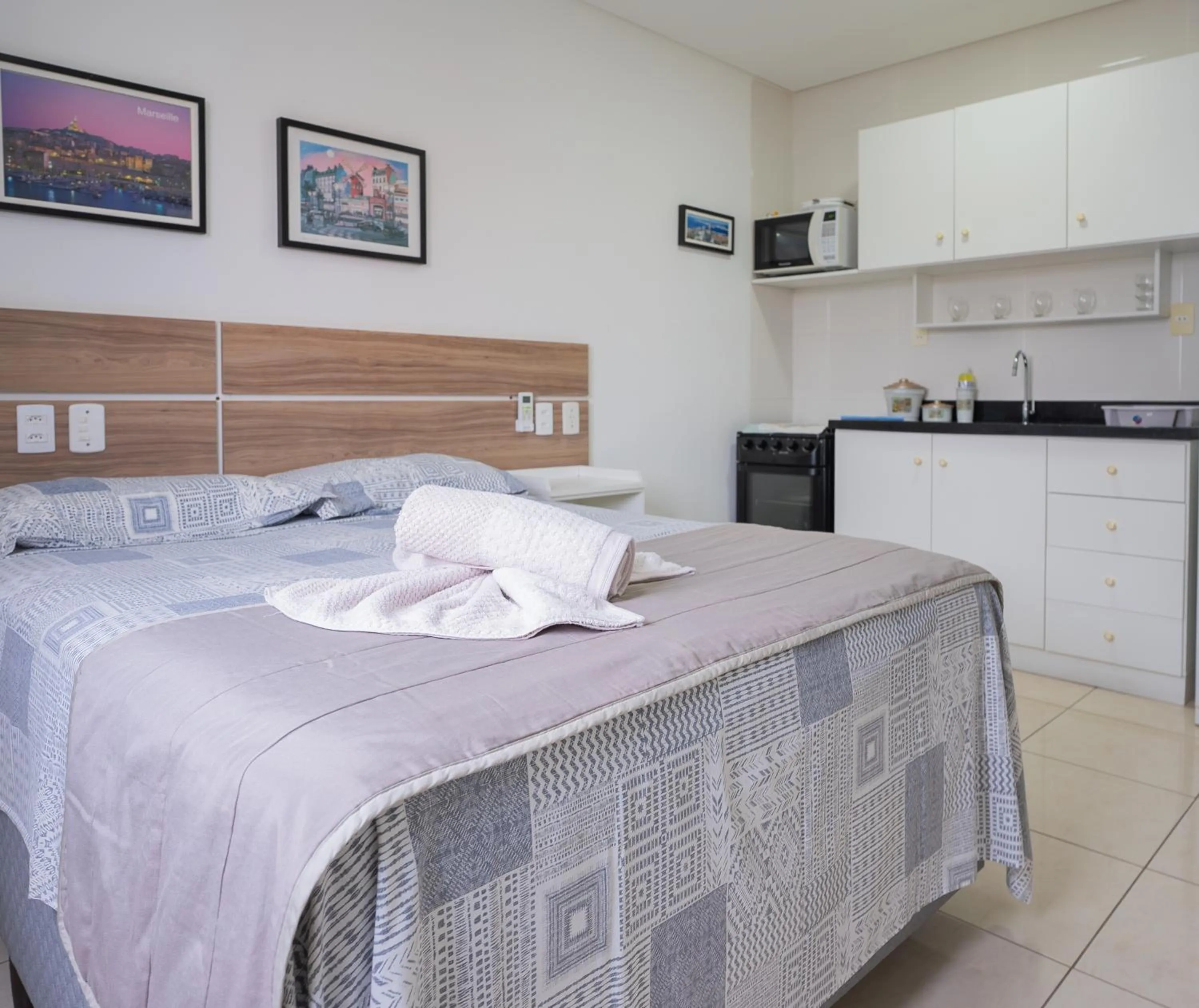 Bed in Pousada Kindermann - Jurerê