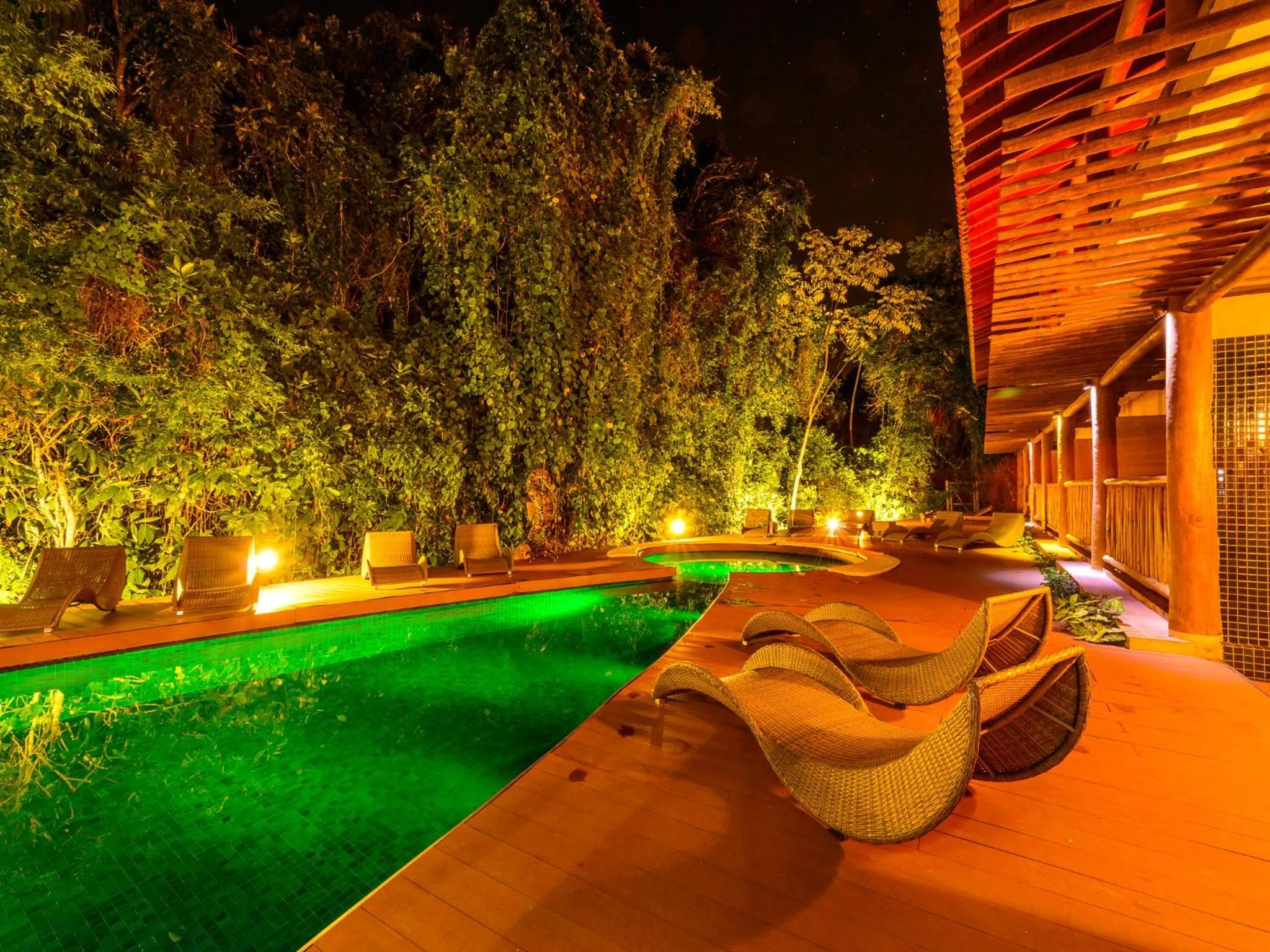 Swimming pool in Kalango Hotel Boutique