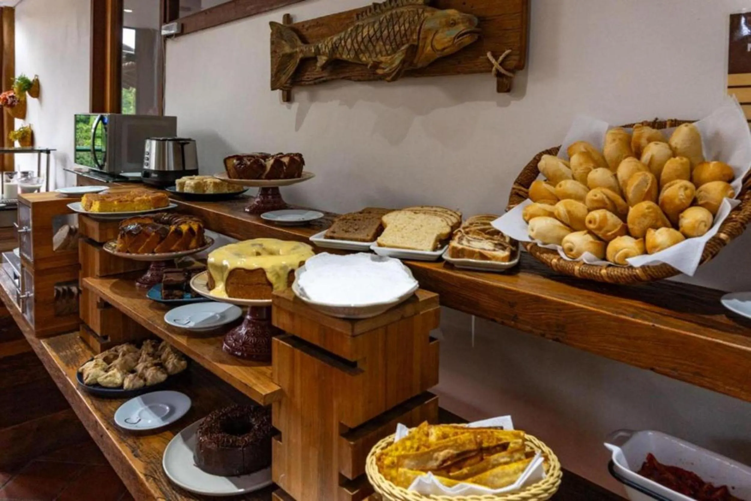 Buffet breakfast in Kalango Hotel Boutique