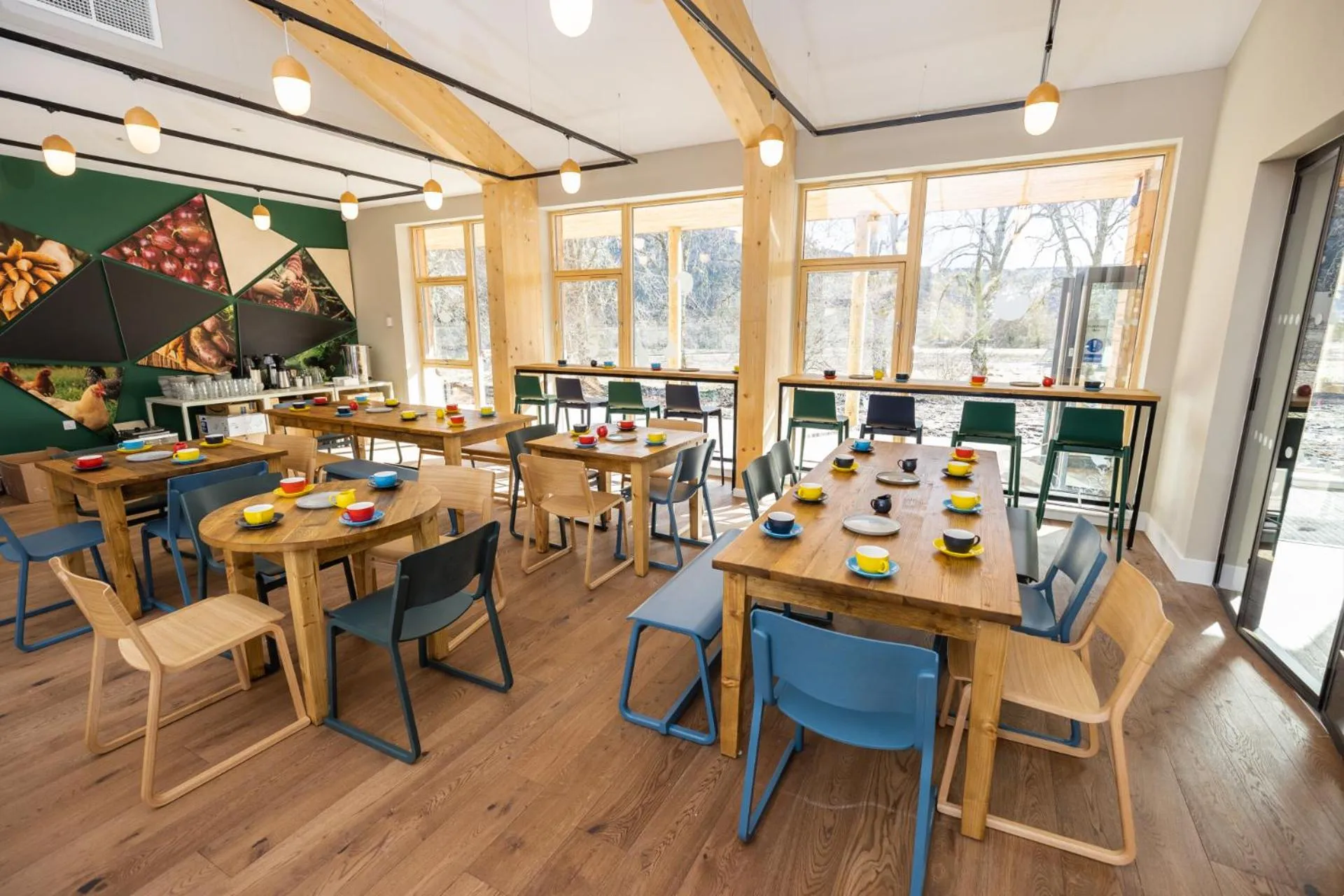 Restaurant/places to eat in An Spiris Accommodation at Dundreggan Rewilding Centre