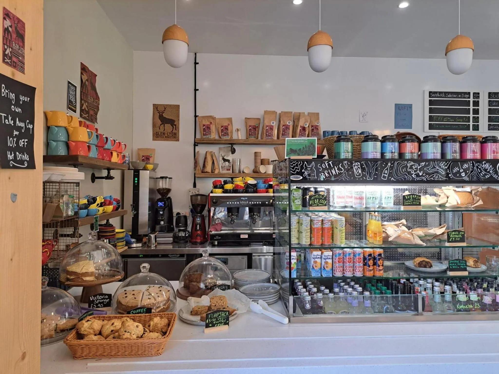 Restaurant/places to eat in An Spiris Accommodation at Dundreggan Rewilding Centre