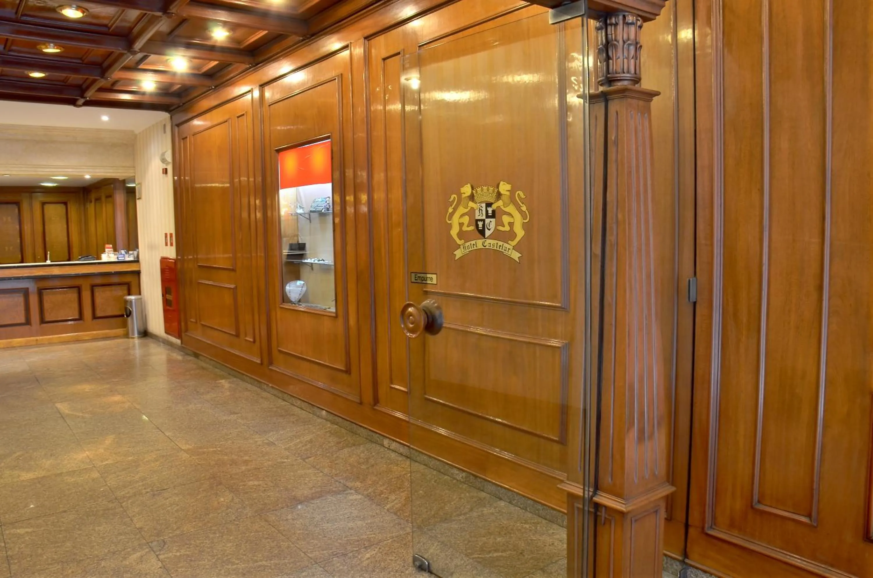 Lobby or reception in Hotel Castelar