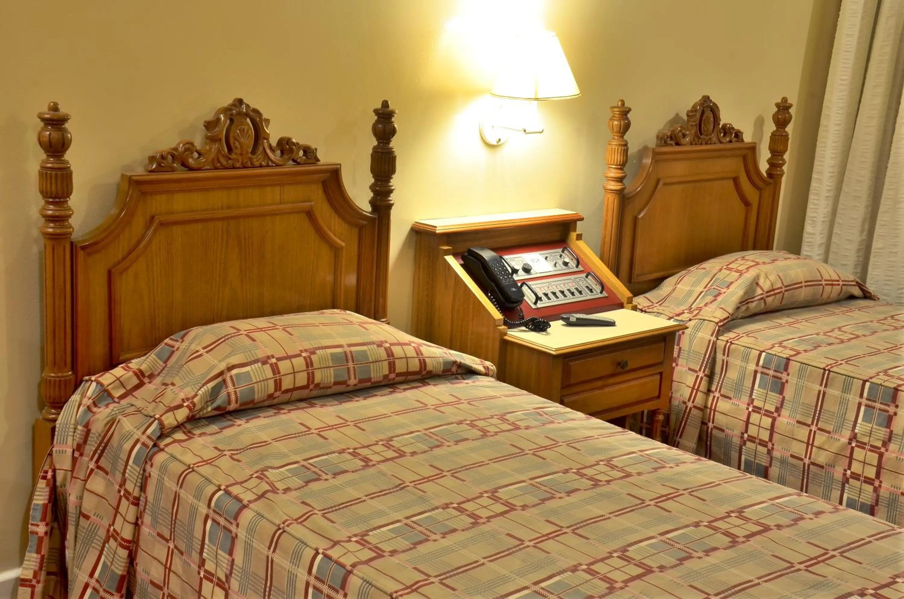 Bed in Hotel Castelar