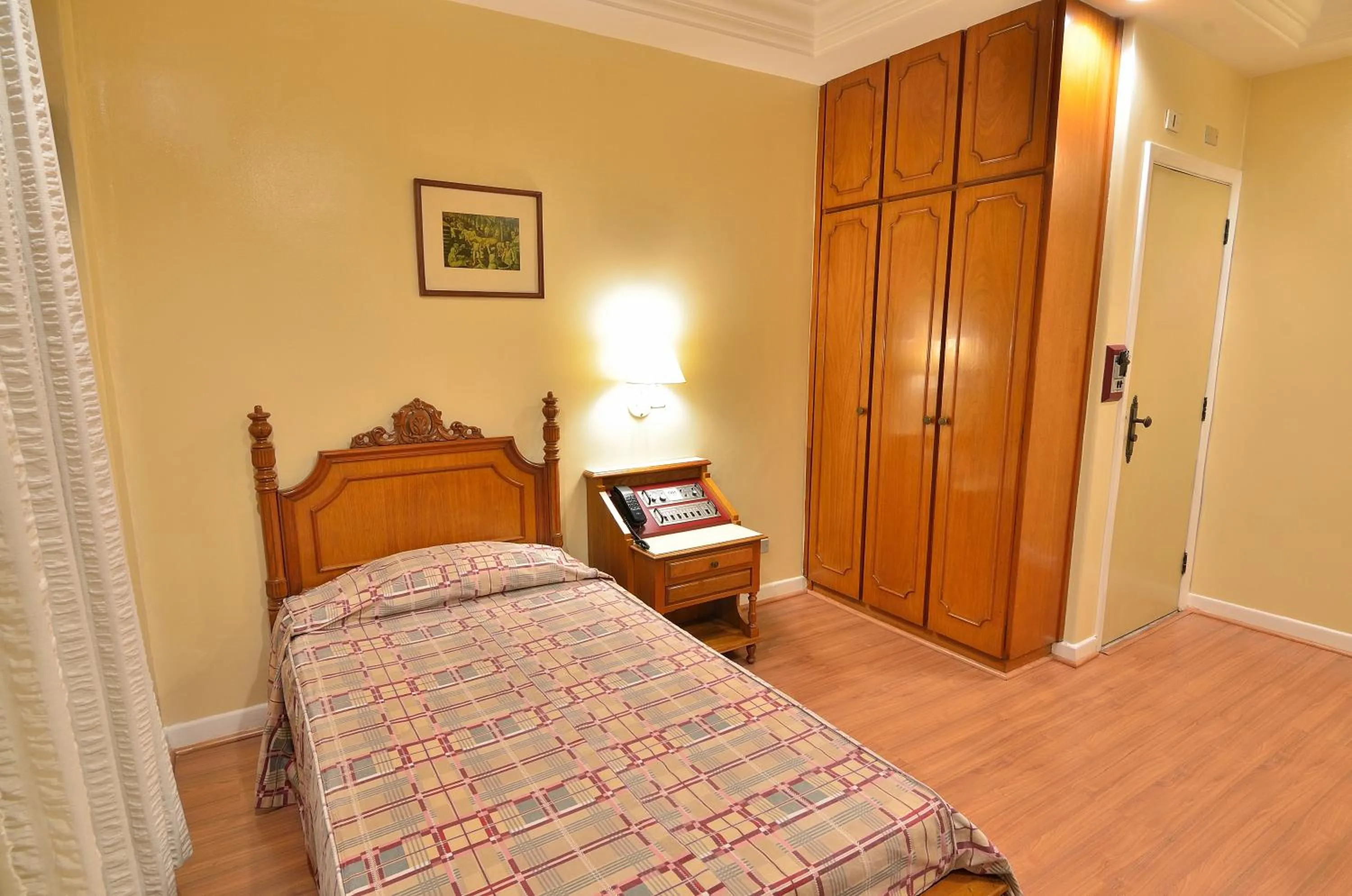 Bed in Hotel Castelar