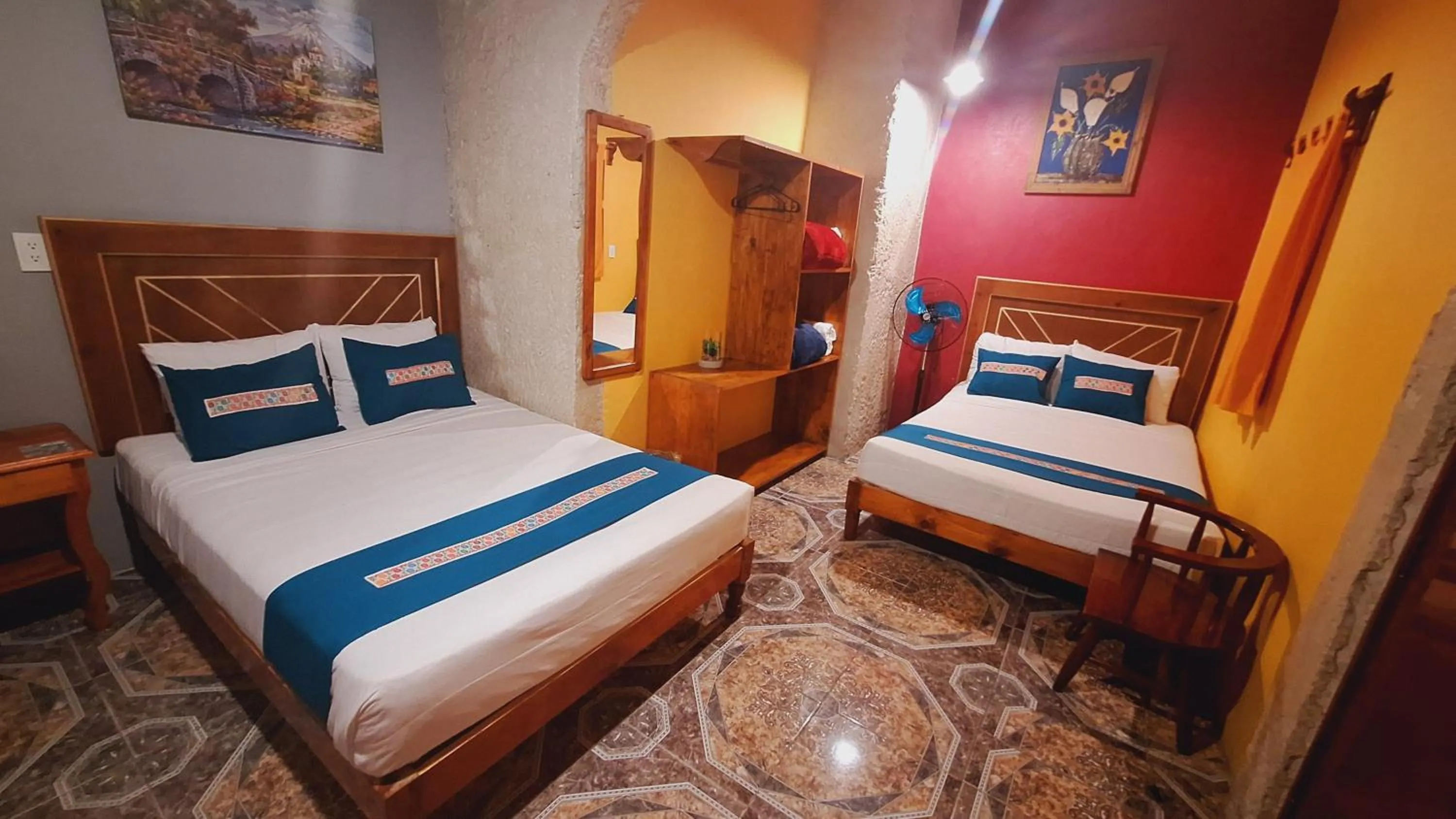 Bed in Posada La Plazuela